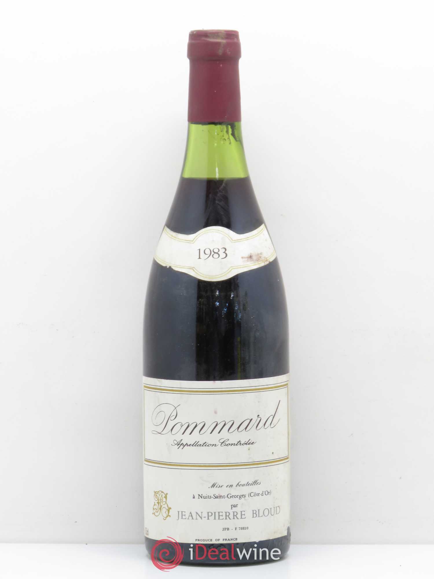 Pommard J.P Bhoud 1983 - Posten von 1 Flasche - 0