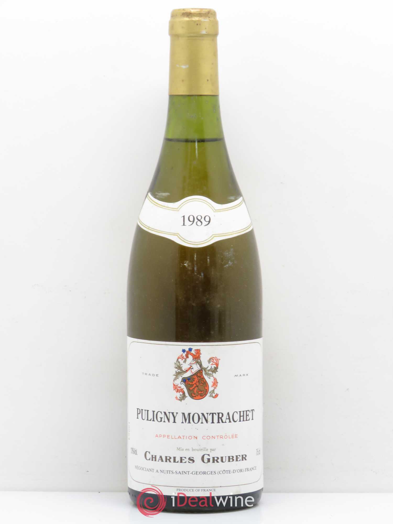 Puligny-Montrachet Charles Gruber 1989 - Posten von 1 Flasche - 0