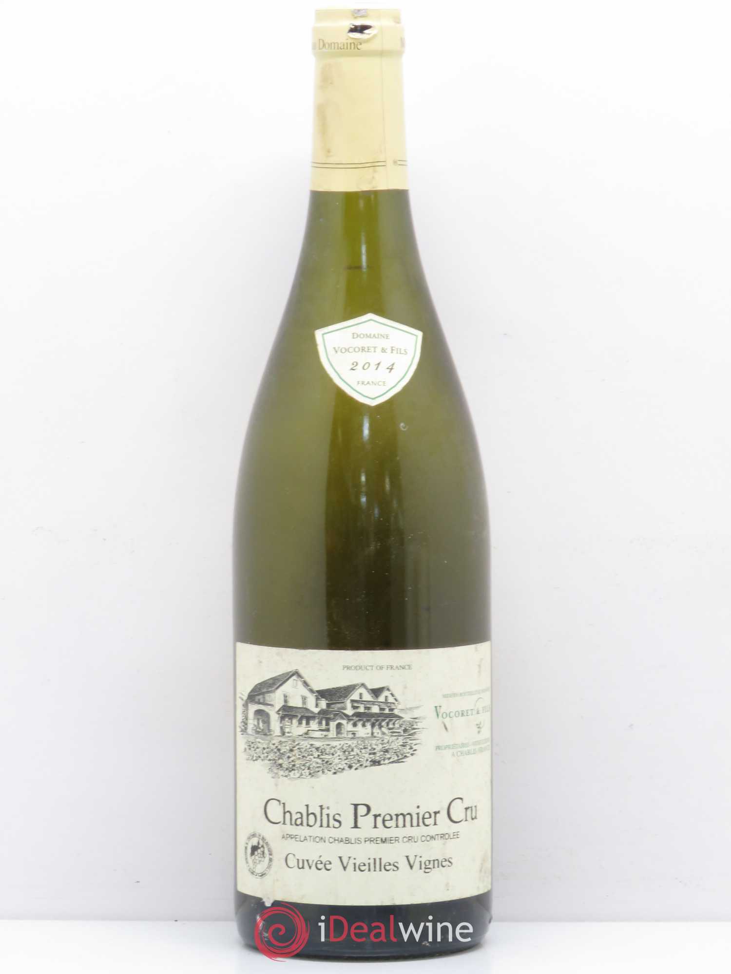 Chablis 1er Cru Vieilles Vignes Vocoret 2014 - Lot de 1 bouteille - 0