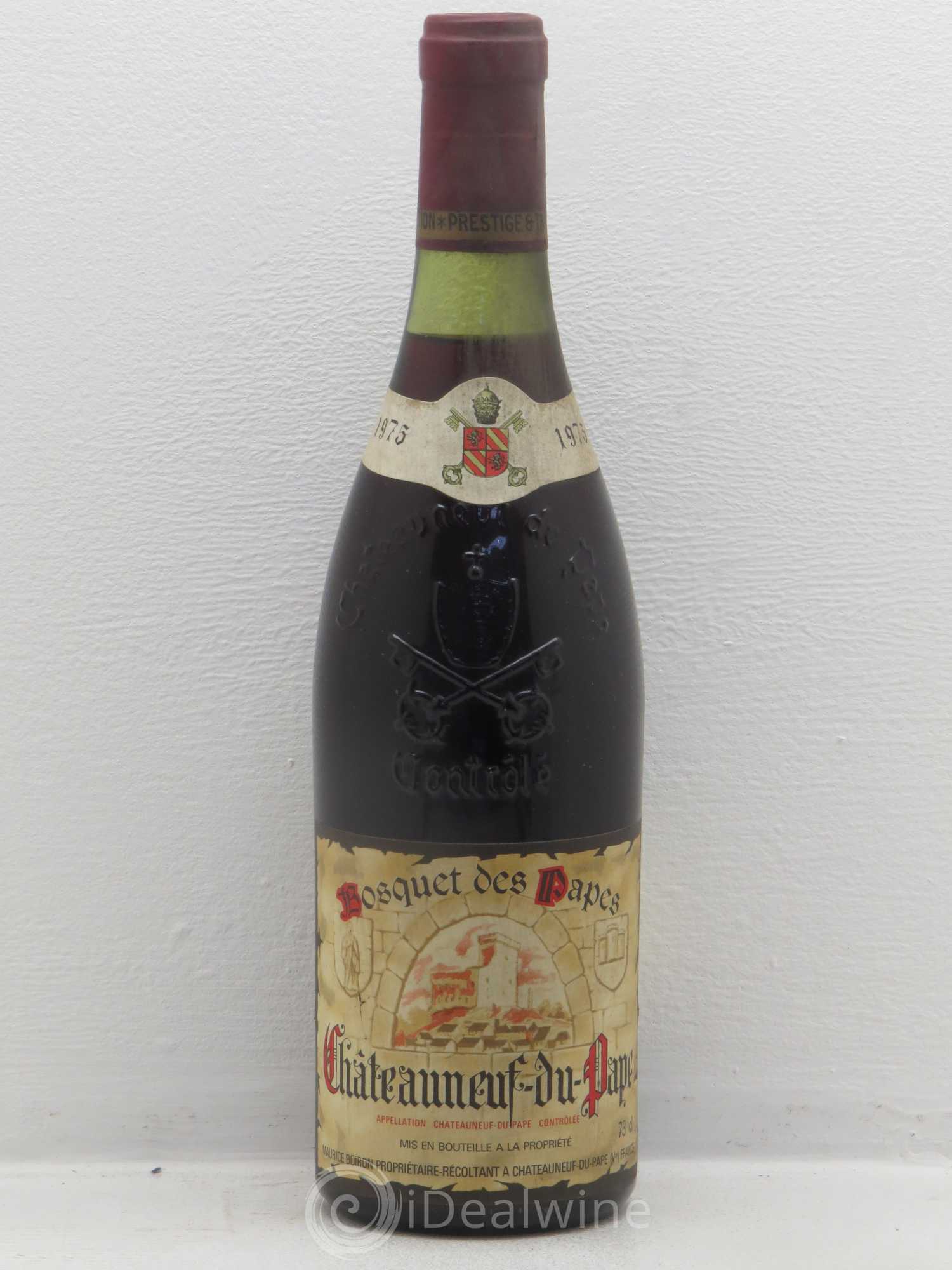 Châteauneuf-du-Pape Bosquet Des Papes Maurice Boiron 1975 - Posten von 1 Flasche - 0