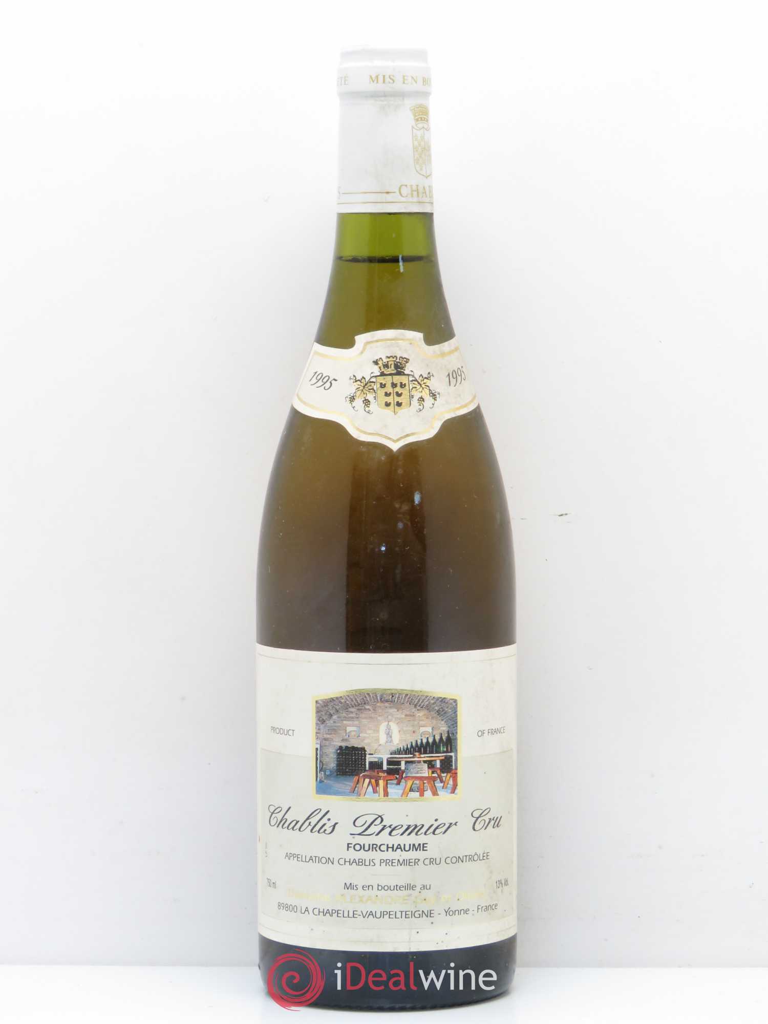 Chablis 1er Cru Fourchaume Alexandre Guy et Olivier 1995 - Posten von 1 Flasche - 0