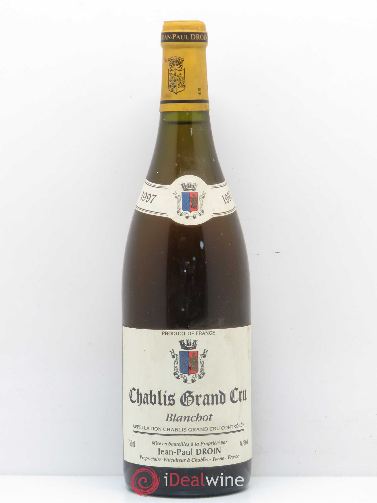 Chablis Grand Cru Blanchot Drouin 1997 - Posten von 1 Flasche - 0