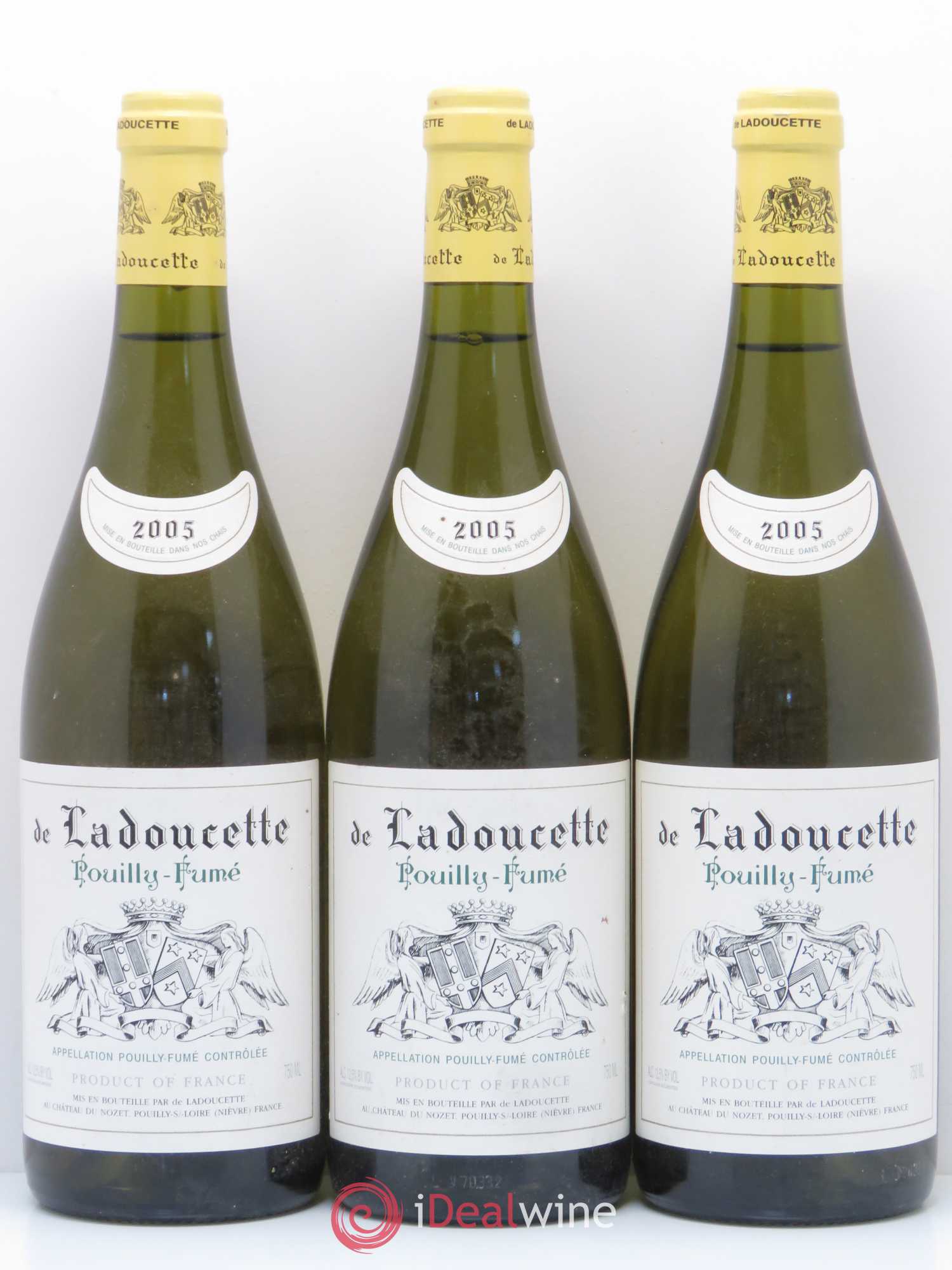 Pouilly-Fumé Patrick de Ladoucette 2005 - Lot de 5 bouteilles - 1