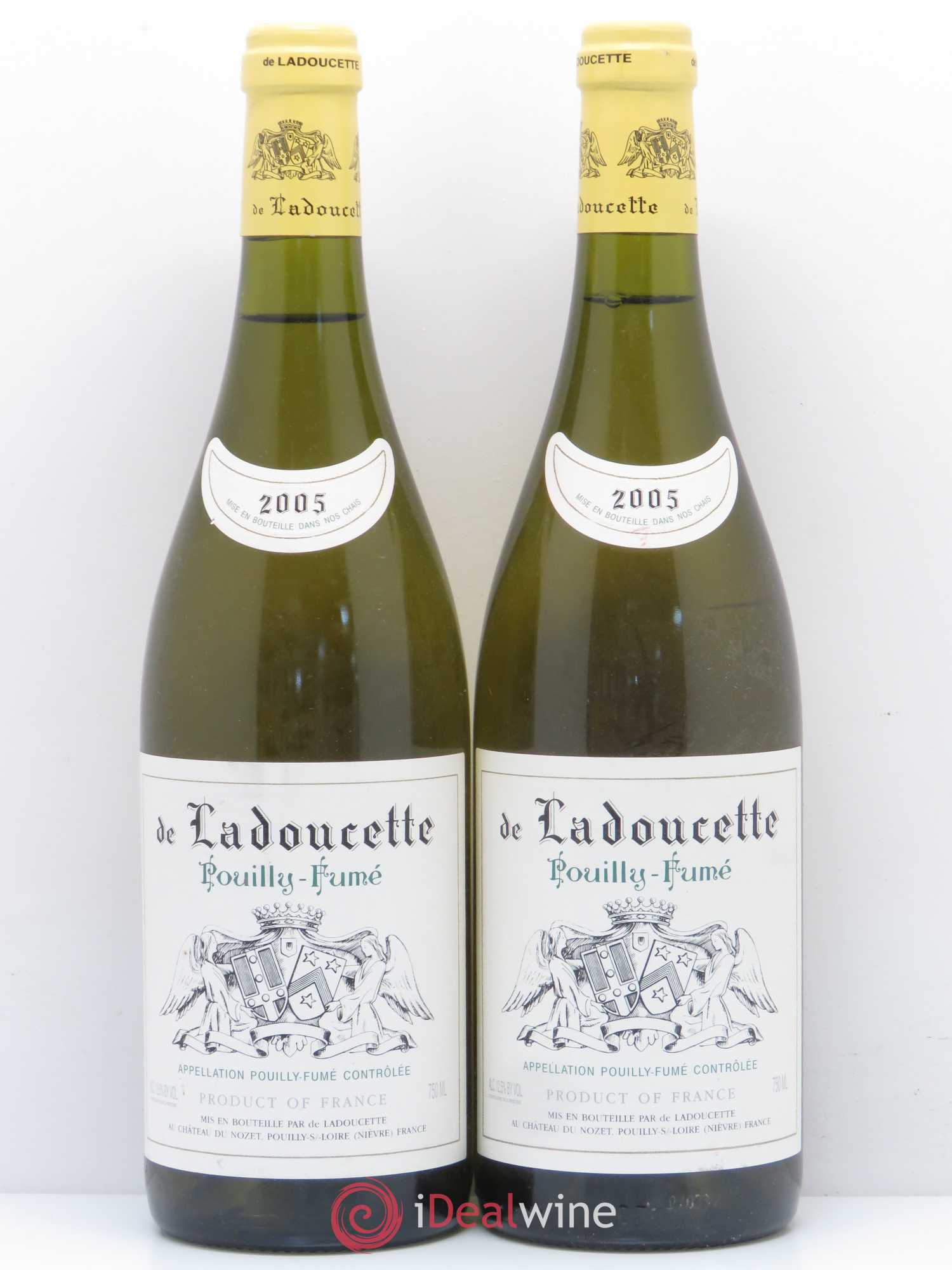 Pouilly-Fumé Patrick de Ladoucette 2005 - Lot de 5 bouteilles - 2