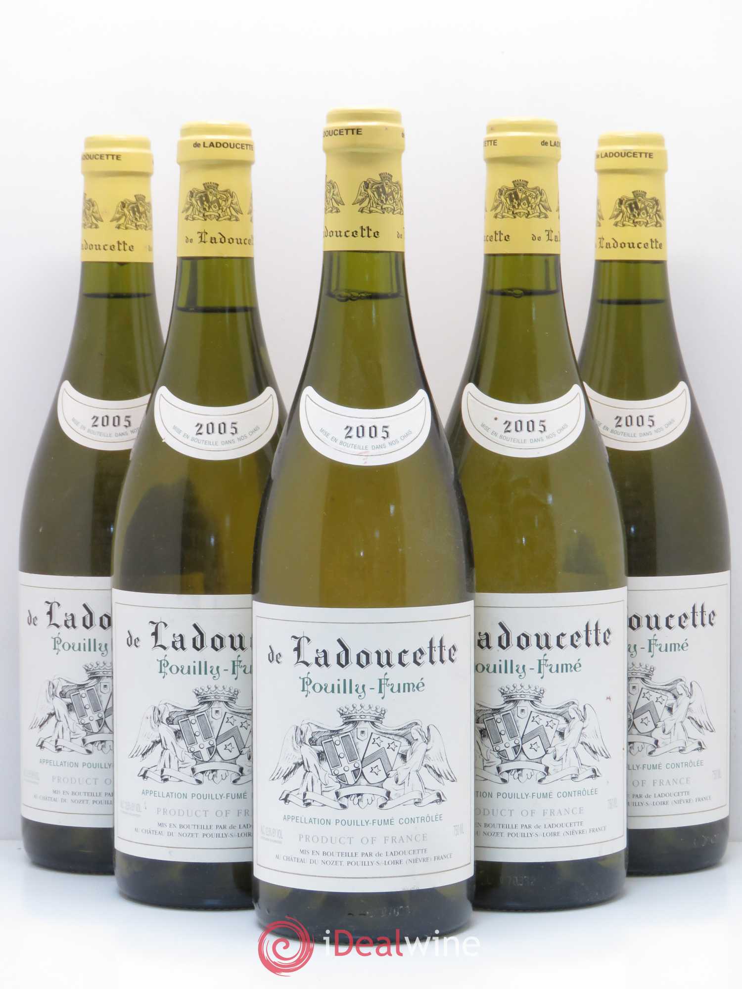 Pouilly-Fumé Patrick de Ladoucette 2005 - Lot de 5 bouteilles - 0