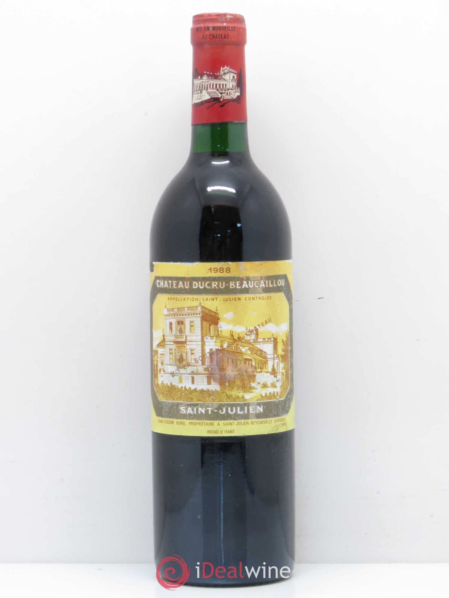 Château Ducru Beaucaillou 2ème Grand Cru Classé 1988 - Lot de 1 bouteille - 0