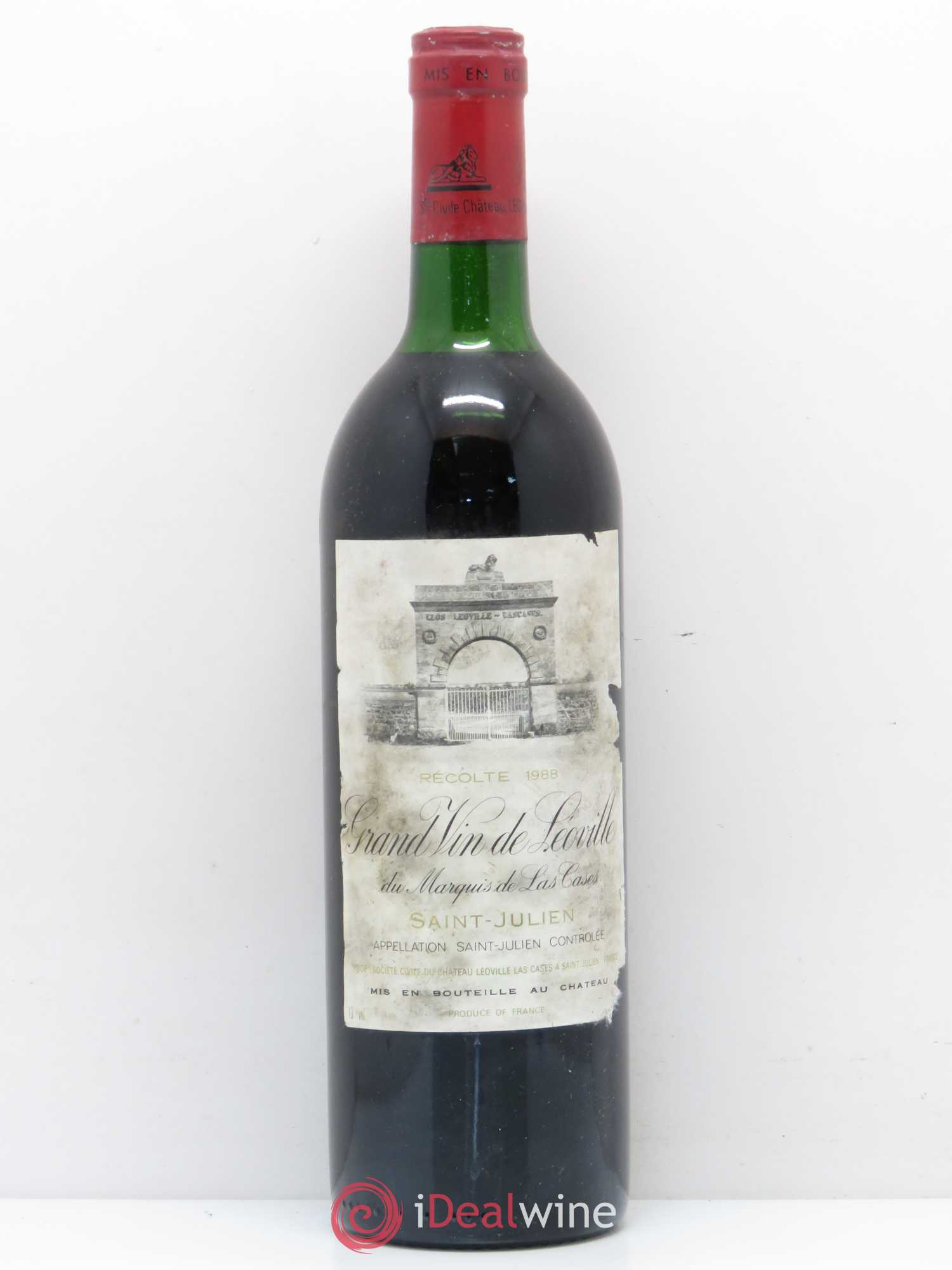 Château Léoville Las Cases 2ème Grand Cru Classé 1988 - Lot de 1 bouteille - 0