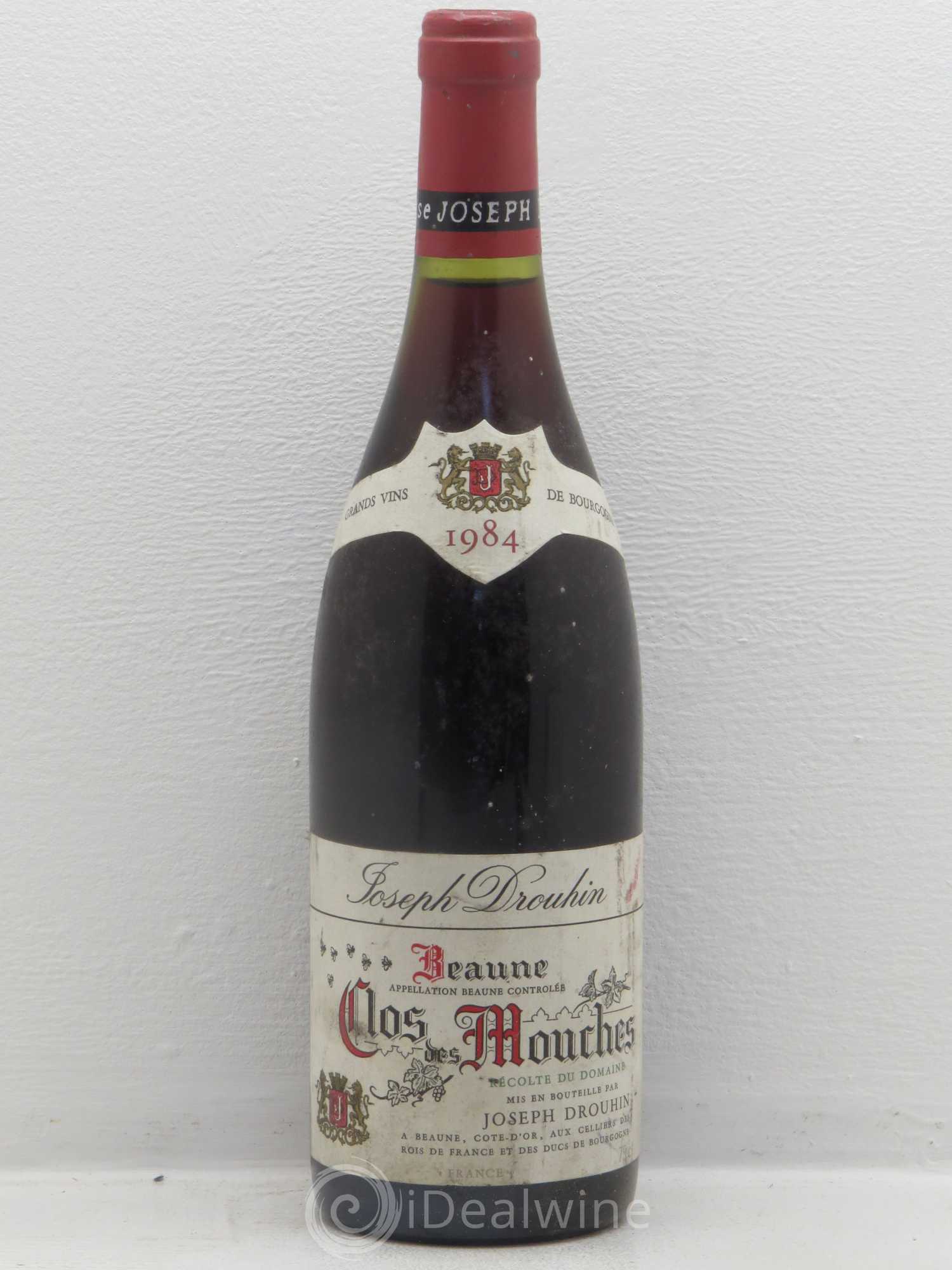 Beaune 1er Cru Clos des Mouches Joseph Drouhin 1984 - Lot de 1 bouteille - 0