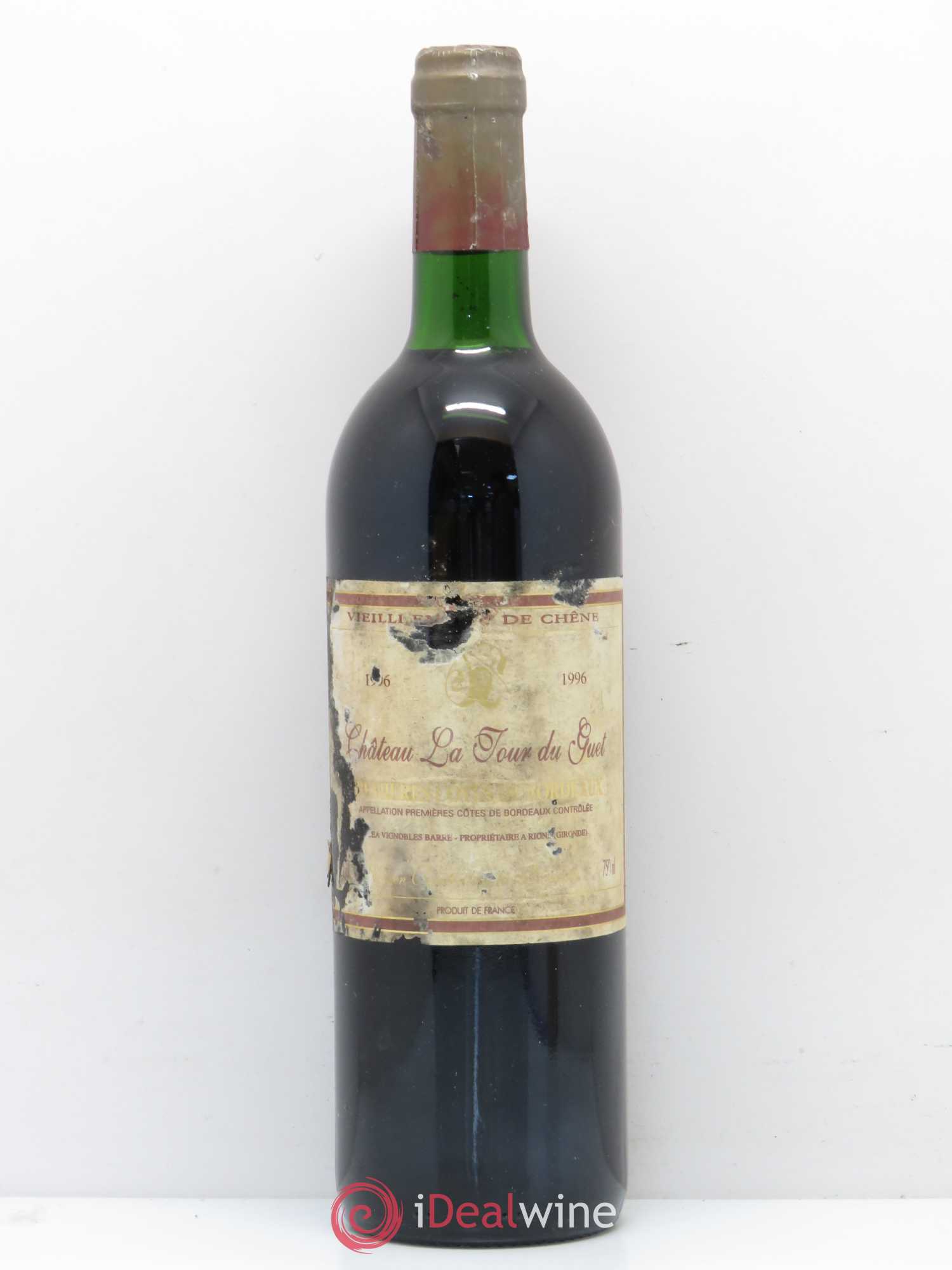 Bordeaux Château la Tour de guet 1996 - Posten von 1 Flasche - 0