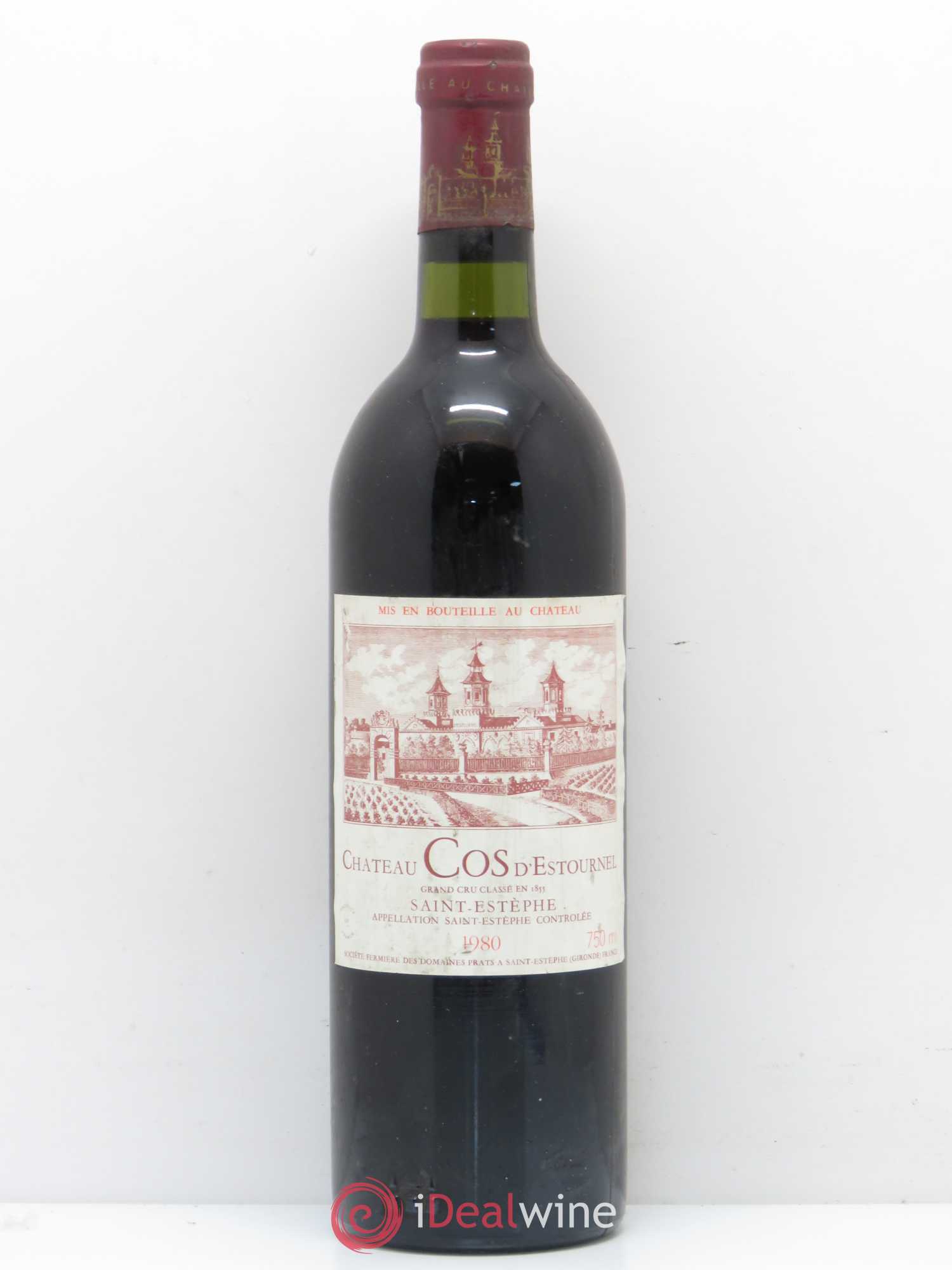 Cos d'Estournel 2ème Grand Cru Classé 1980 - Lot de 1 bouteille - 0