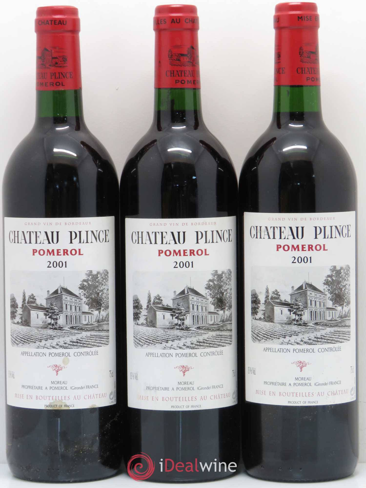Château Plince (sans prix de réserve) 2001 - Lot de 6 bouteilles - 2