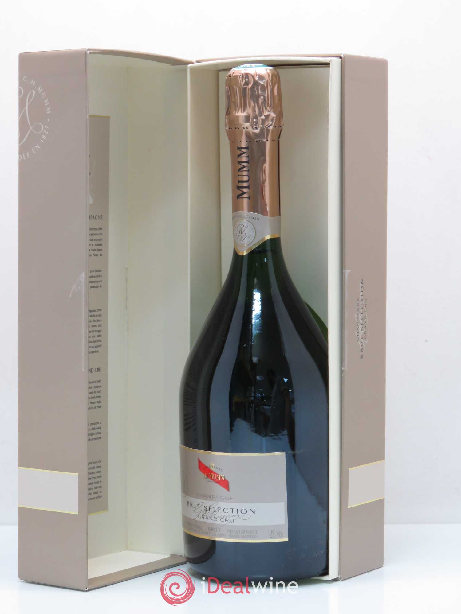 Champagne Selection Grand Cru Mumm - Posten von 1 Flasche - 1