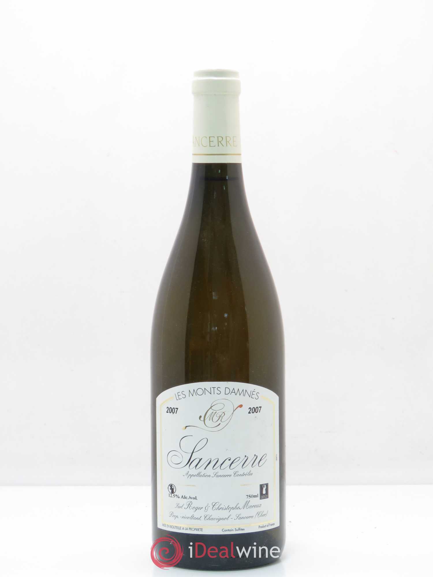 Sancerre Les Monts Damnés Moreux 2007 - Posten von 1 Flasche - 0