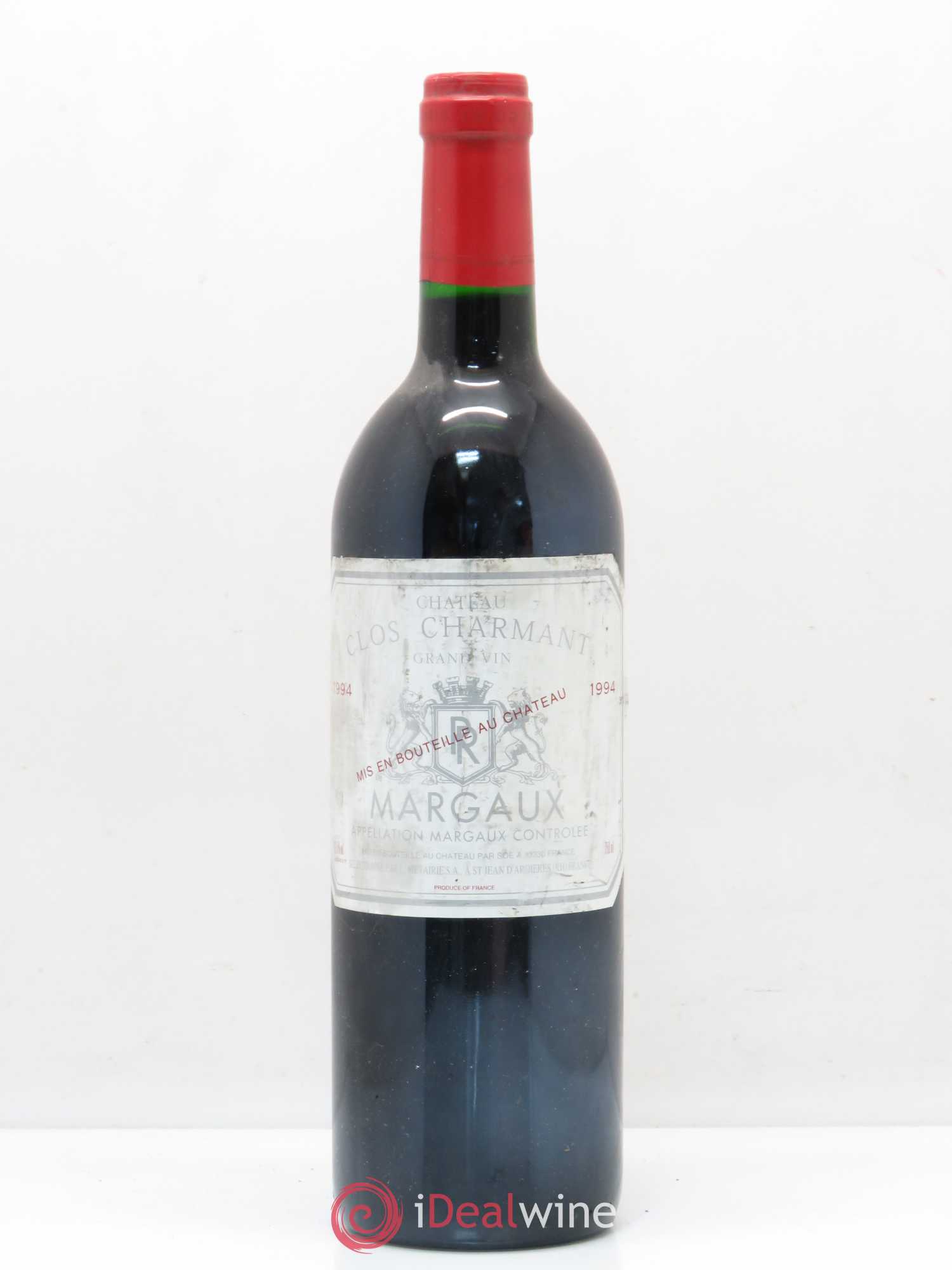 Bordeaux Clos Charmant Margaux 1994 - Posten von 1 Flasche - 0
