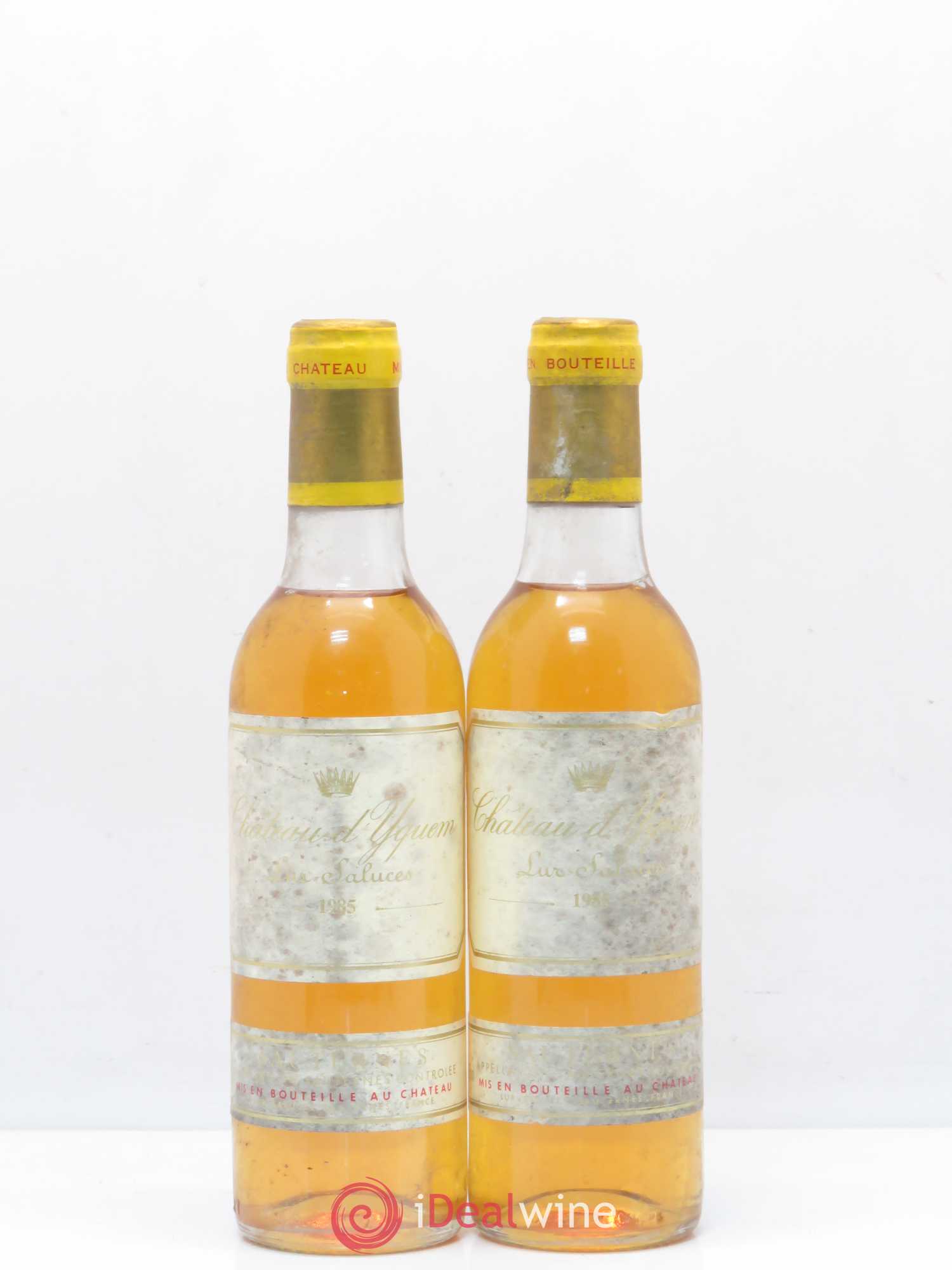 Château d' Yquem 1er Cru Classé Supérieur 1985 - Posten von 2 Demi-Flaschen - 0