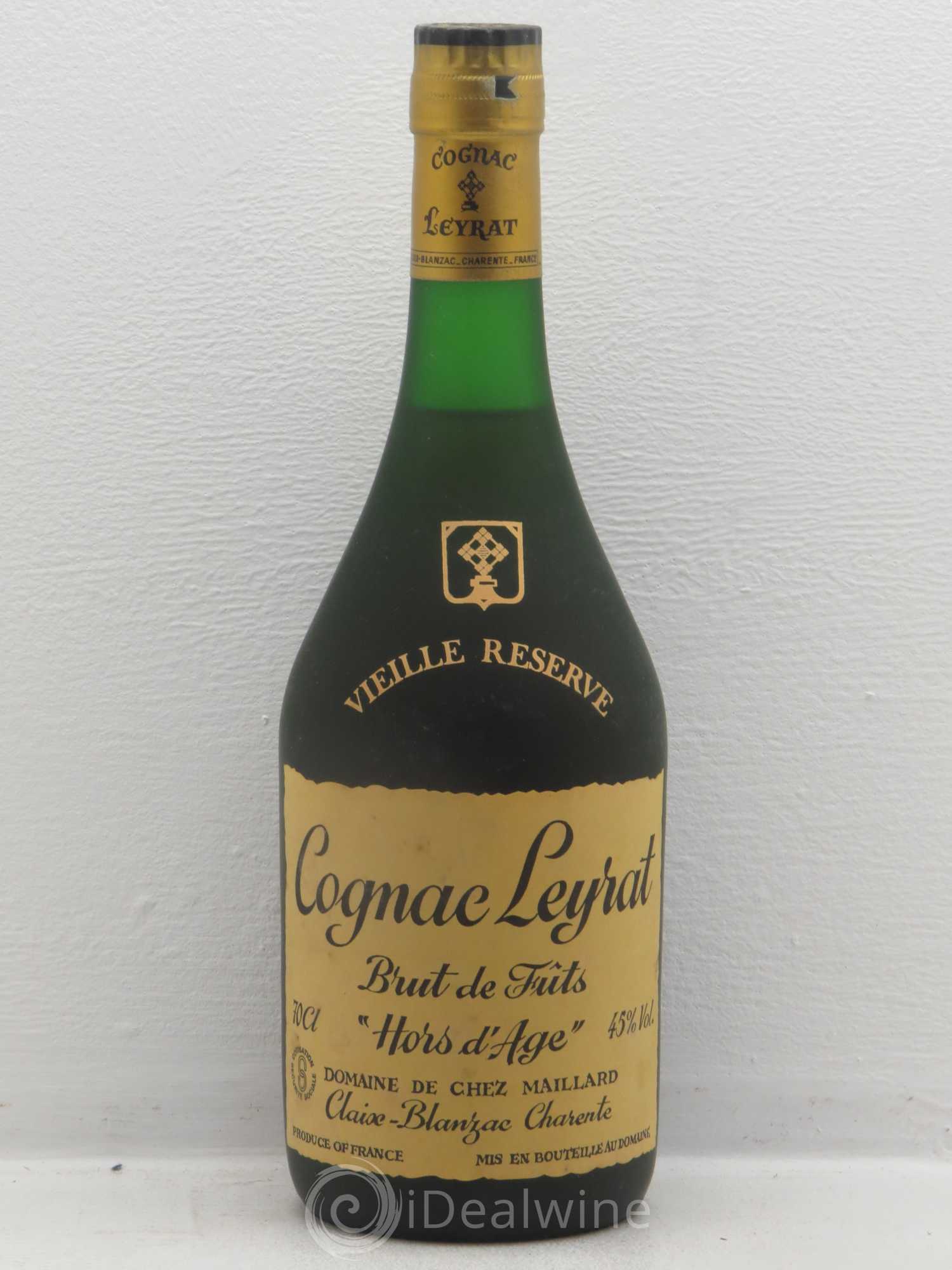 Cognac Leyrat ABK6 Cognac Family Hors d'age Vieille réserve - Lotto di 1 bottiglia - 0