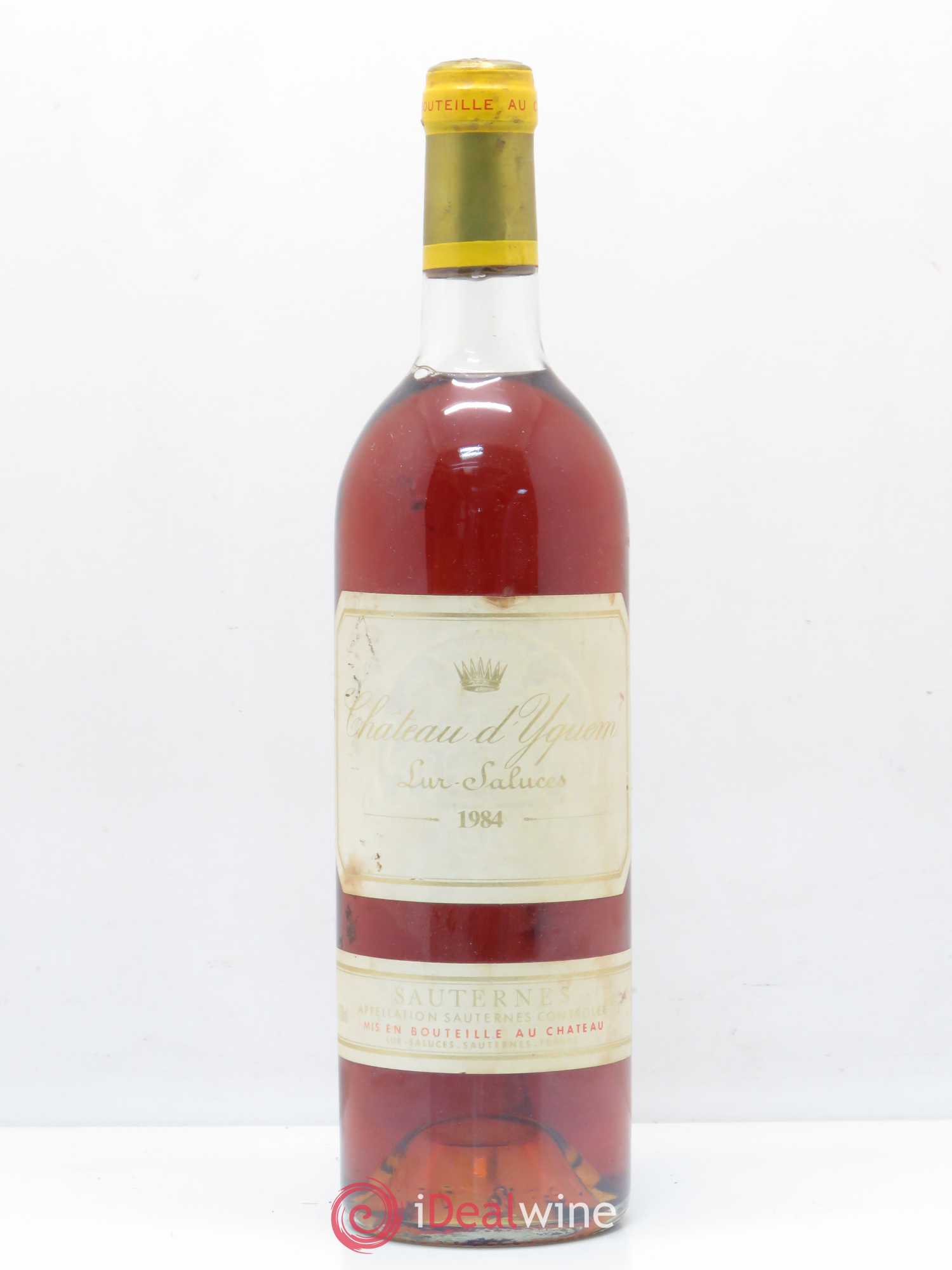 Château d' Yquem 1er Cru Classé Supérieur 1984 - Lotto di 1 bottiglia - 0