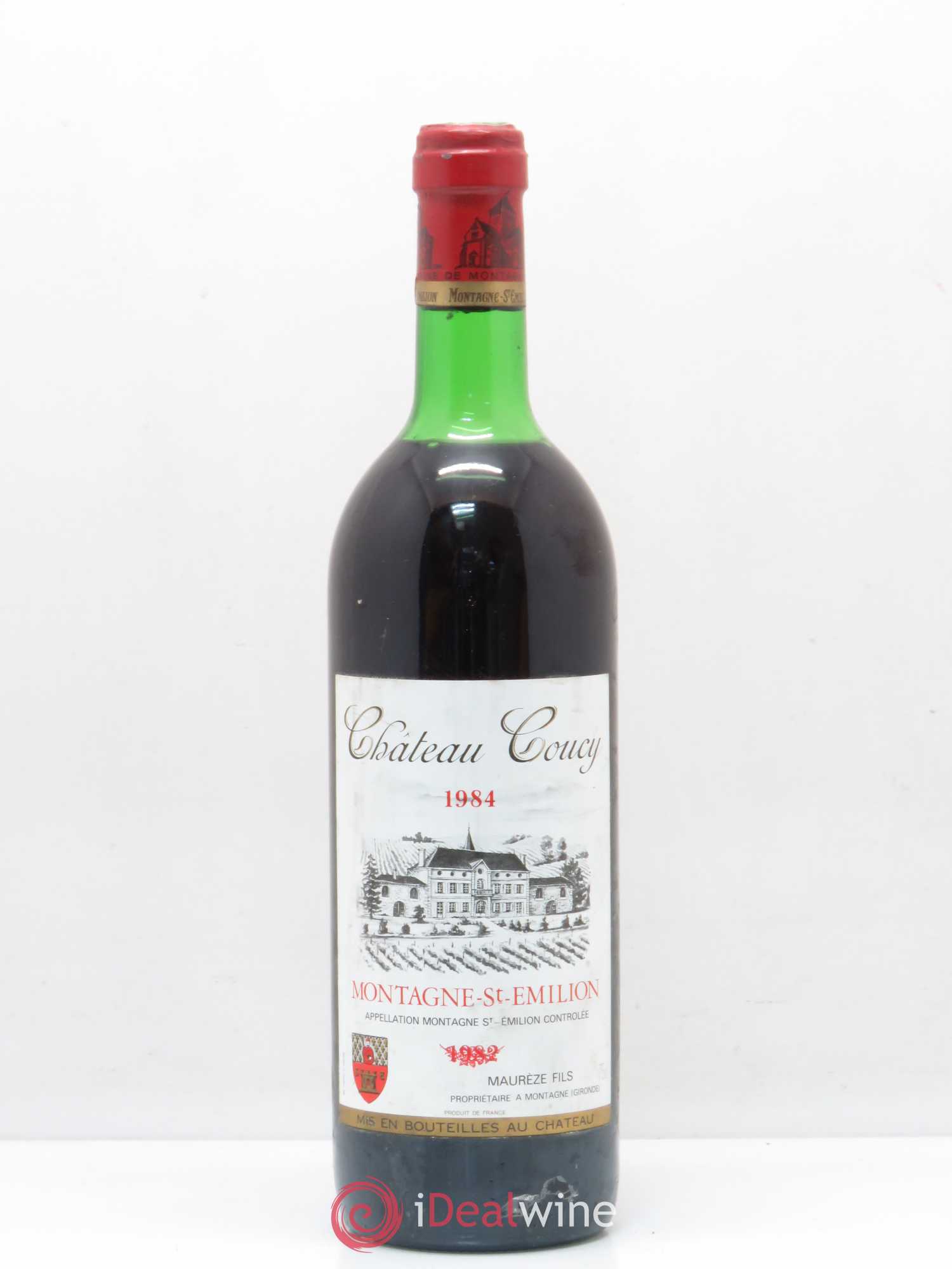 Montagne Saint-Émilion Château Caucy 1984 - Posten von 1 Flasche - 0