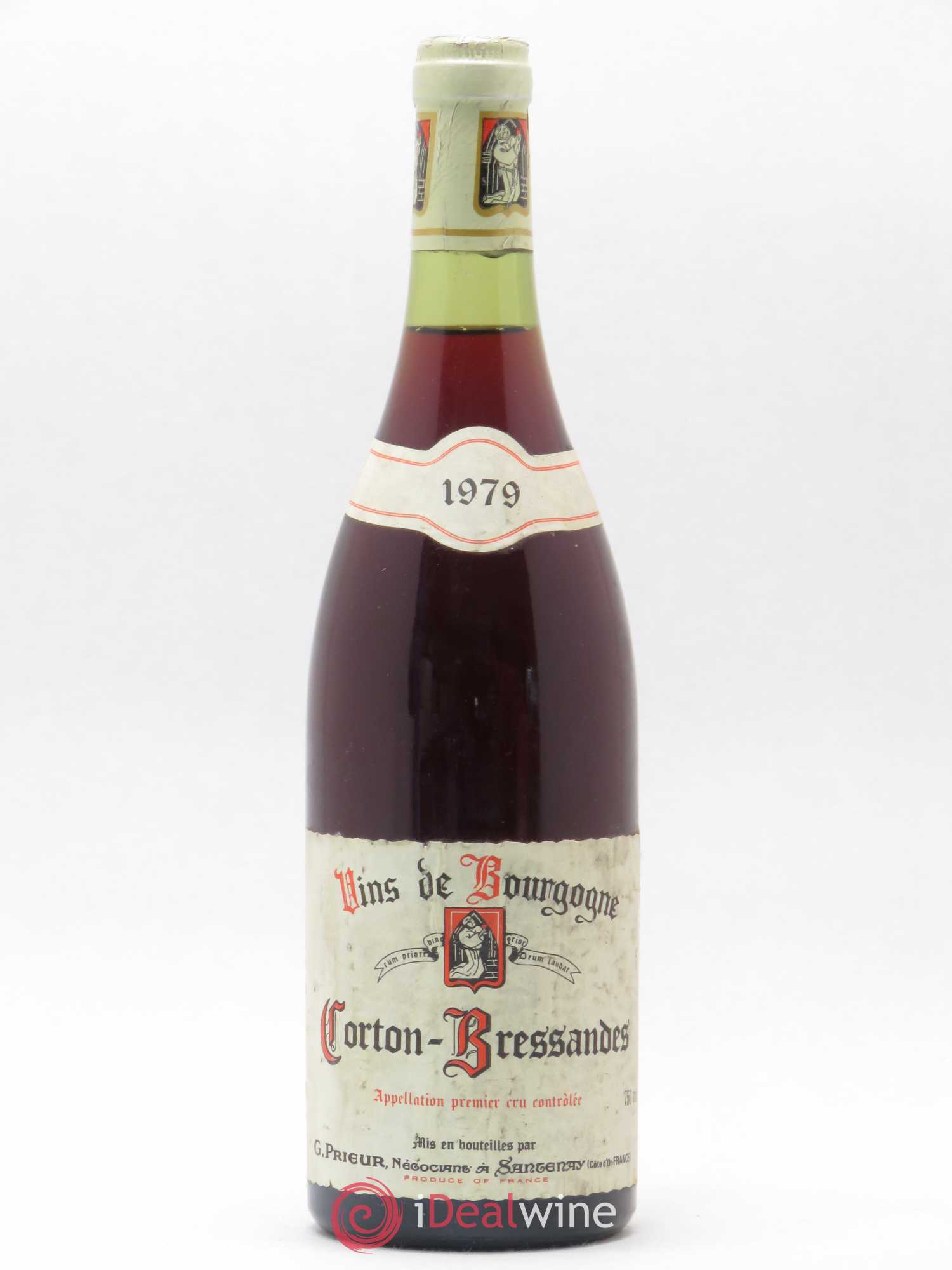 Corton Grand Cru Bressandes Domaine Prieur 1979 - Posten von 1 Flasche - 0