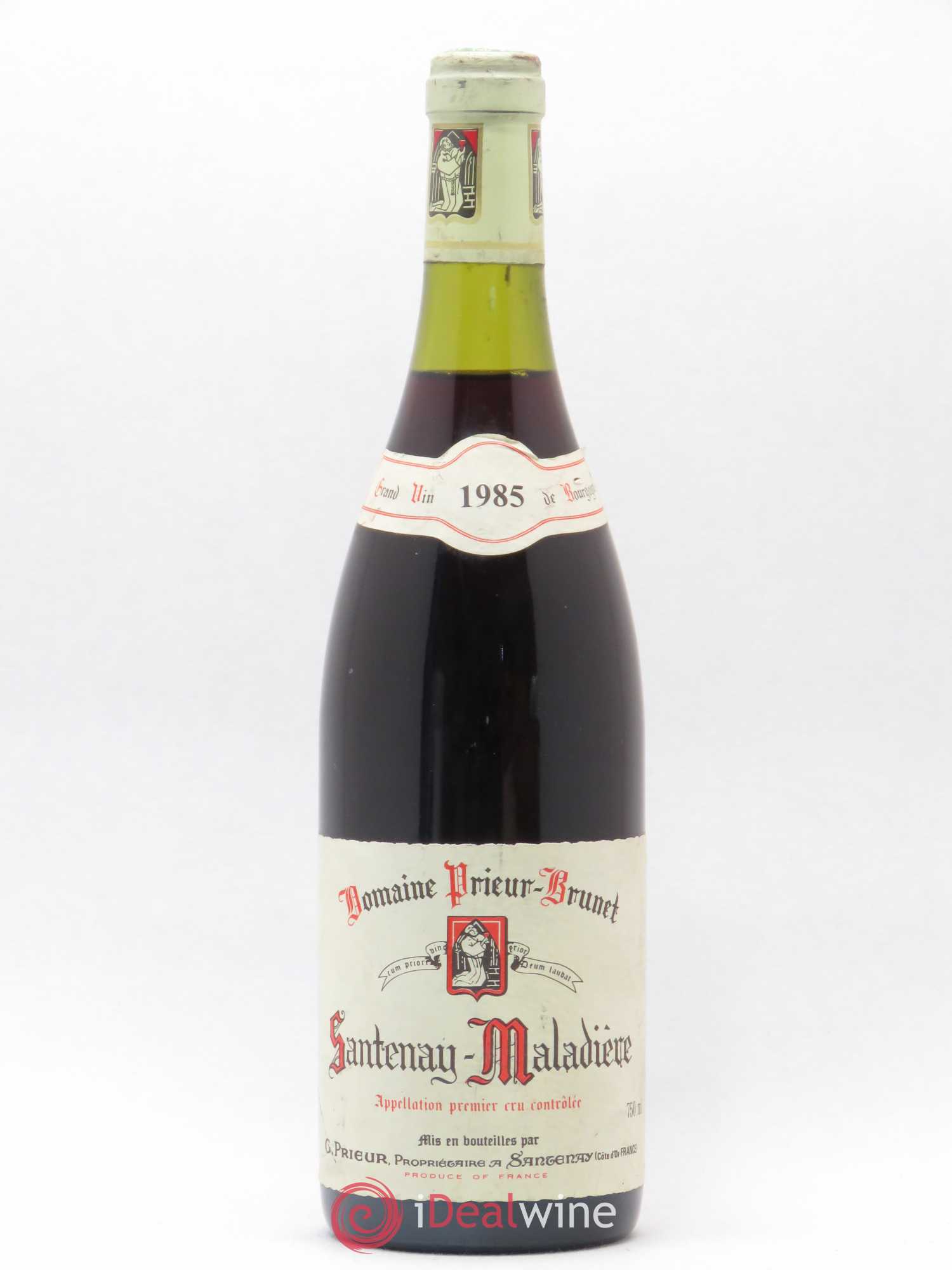 Santenay 1er Cru Maladière Prieur Brunet 1985 - Posten von 1 Flasche - 0