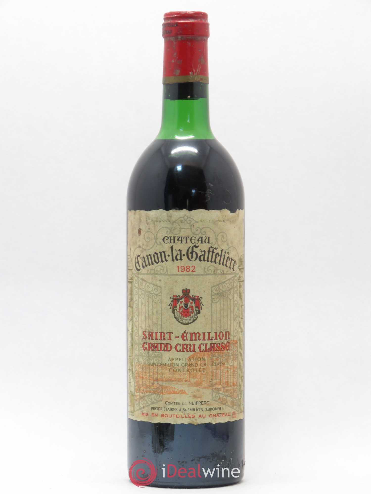Château Canon la Gaffelière 1er Grand Cru Classé B 1982 - Lot de 1 bouteille - 0