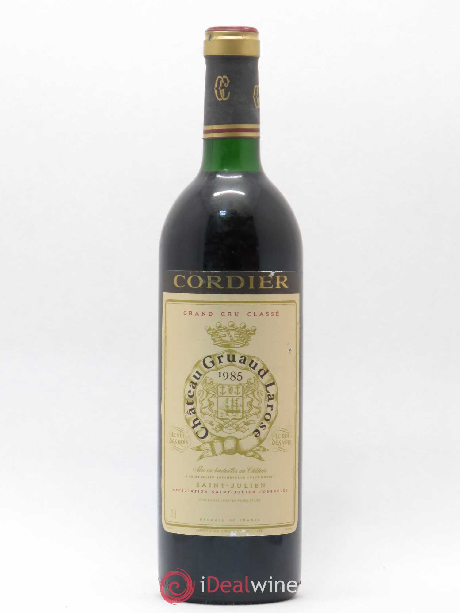 Château Gruaud Larose 2ème Grand Cru Classé 1985 - Lot de 1 bouteille - 0