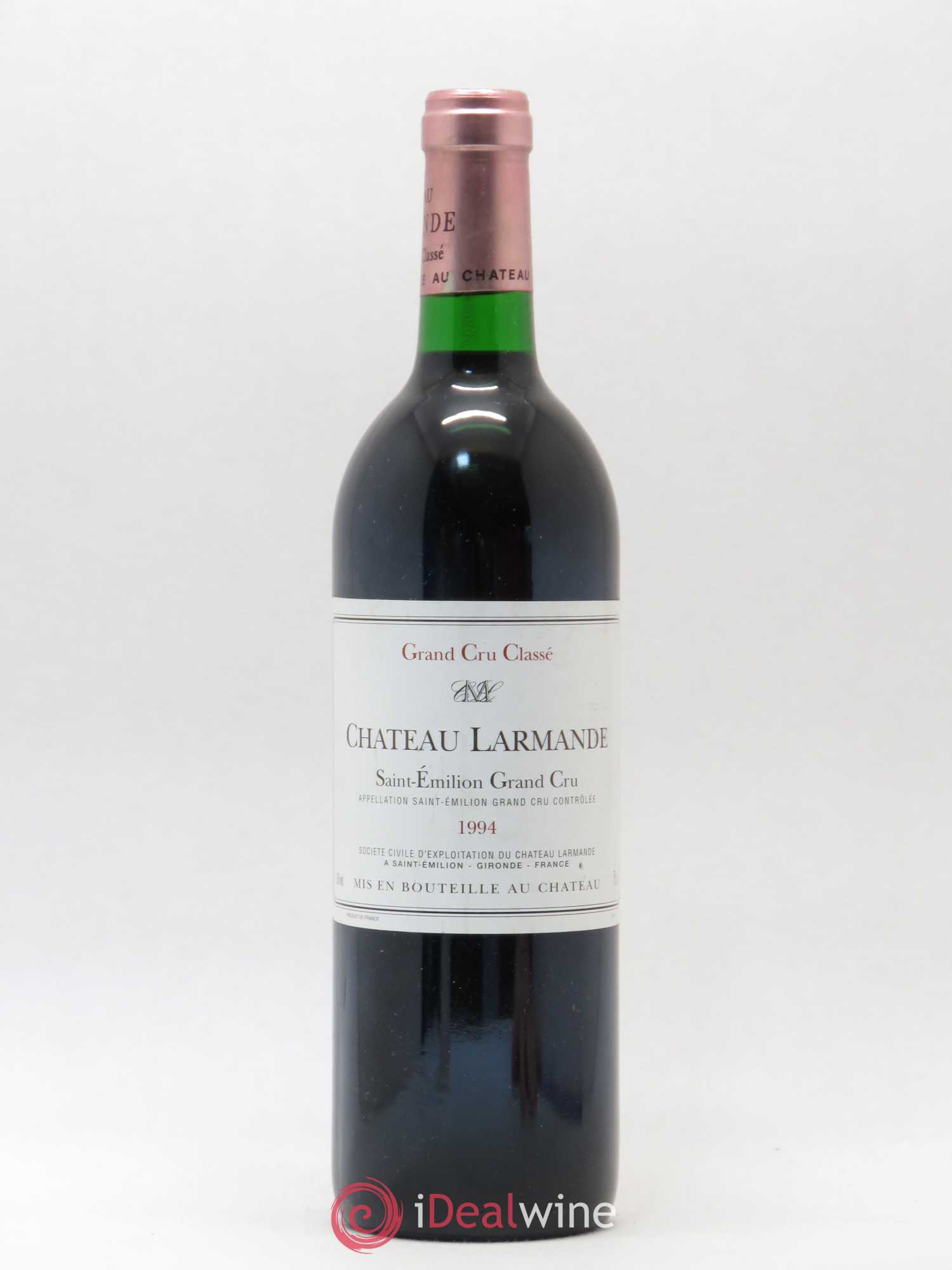 Château Larmande Grand Cru Classé 1994 - Lot de 1 bouteille - 0