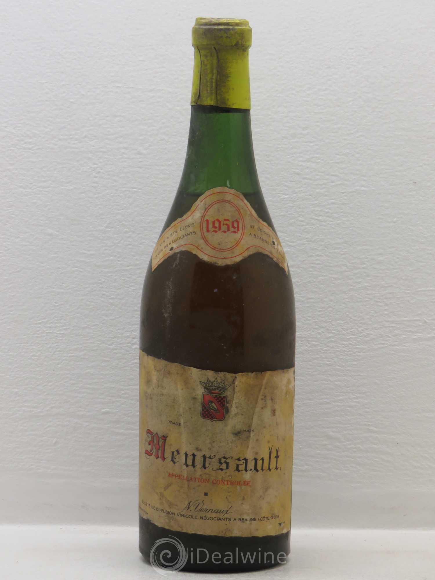 Meursault N. Vernaud 1959 - Posten von 1 Flasche - 0