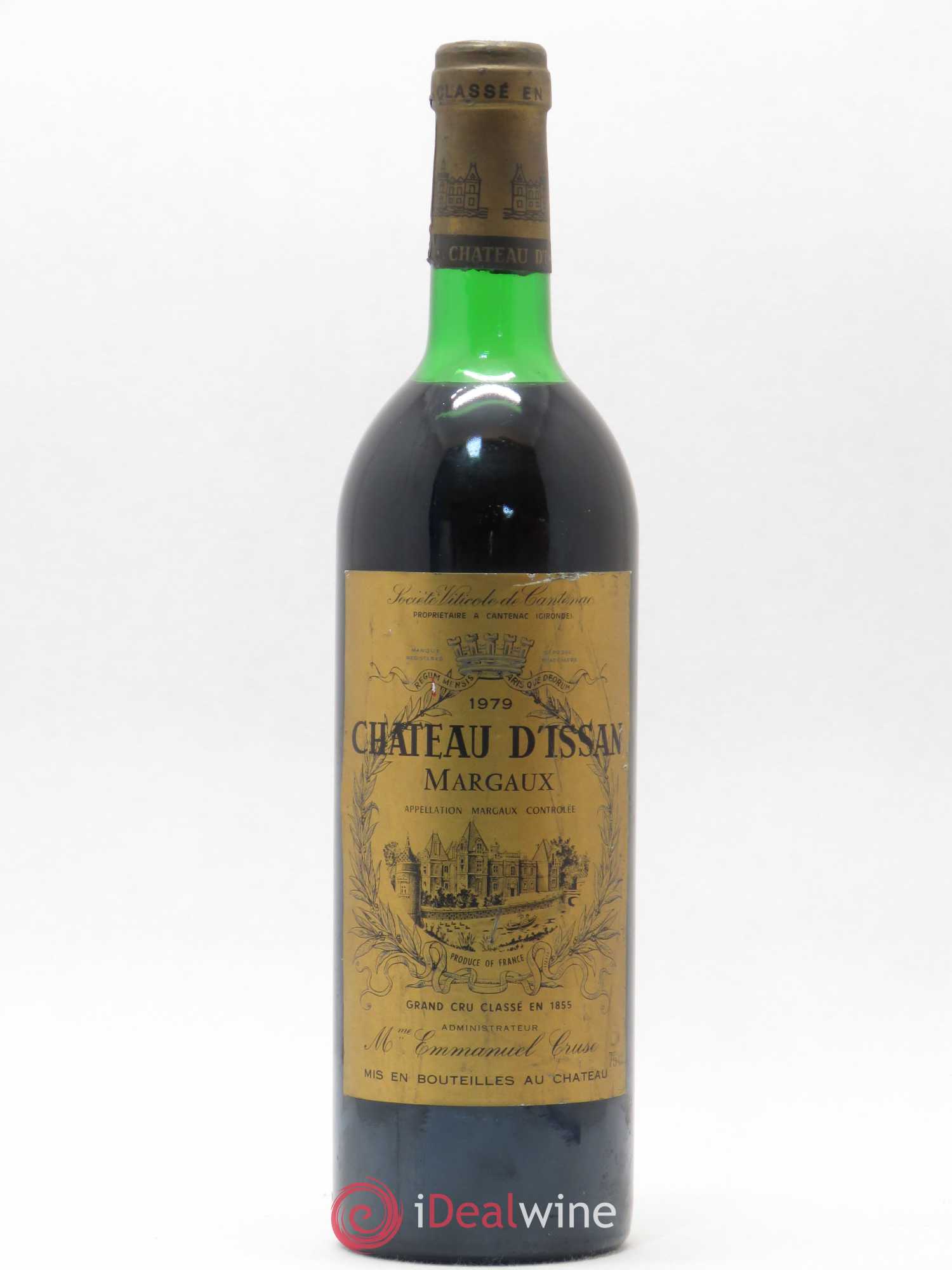 Château d'Issan 3ème Grand Cru Classé 1979 - Lot de 1 bouteille - 0