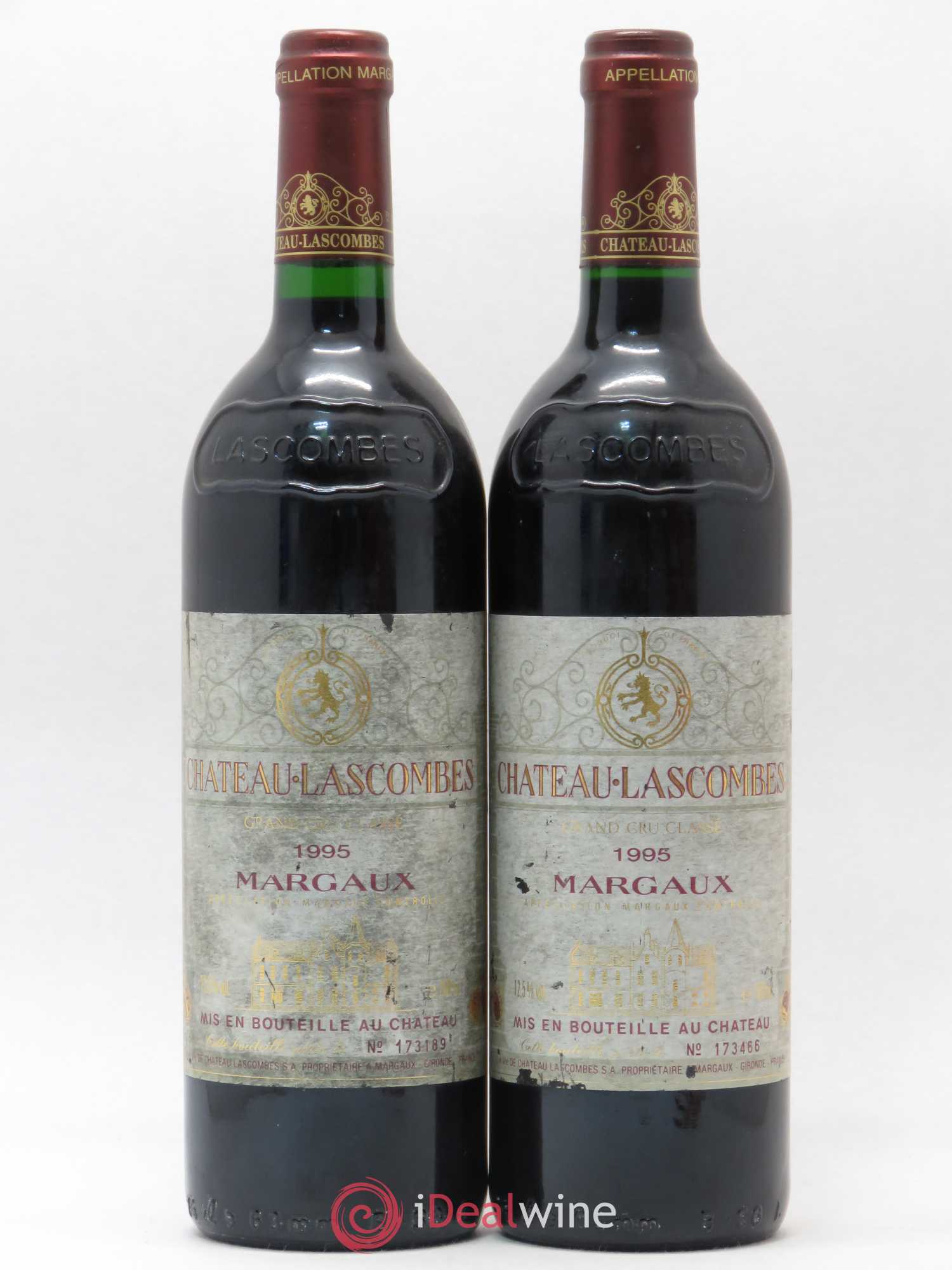 Château Lascombes 2ème Grand Cru Classé 1995 - Lot de 2 bouteilles - 0