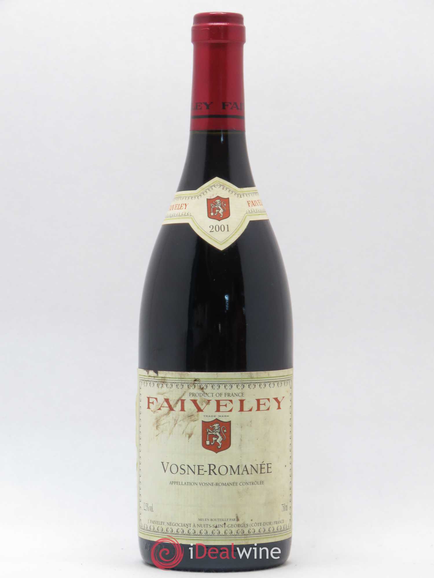 Vosne-Romanée Faiveley 2001 - Lot de 1 bouteille - 0