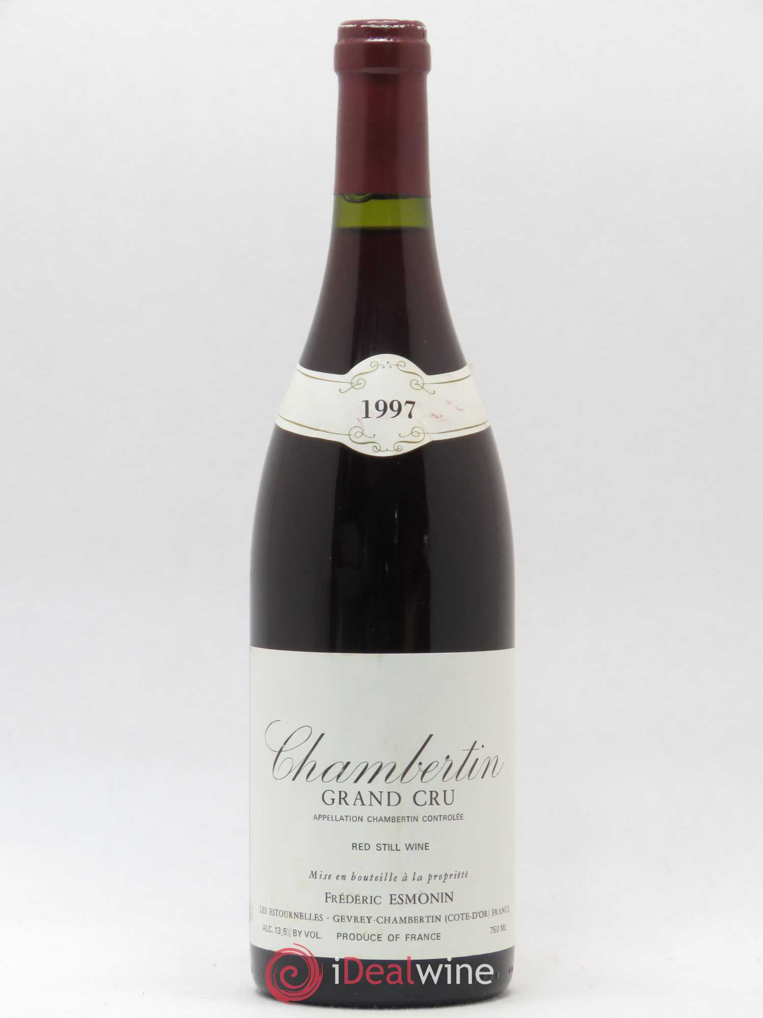 Chambertin Grand Cru Frédéric Esmonin 1997 - Lot de 1 bouteille - 0