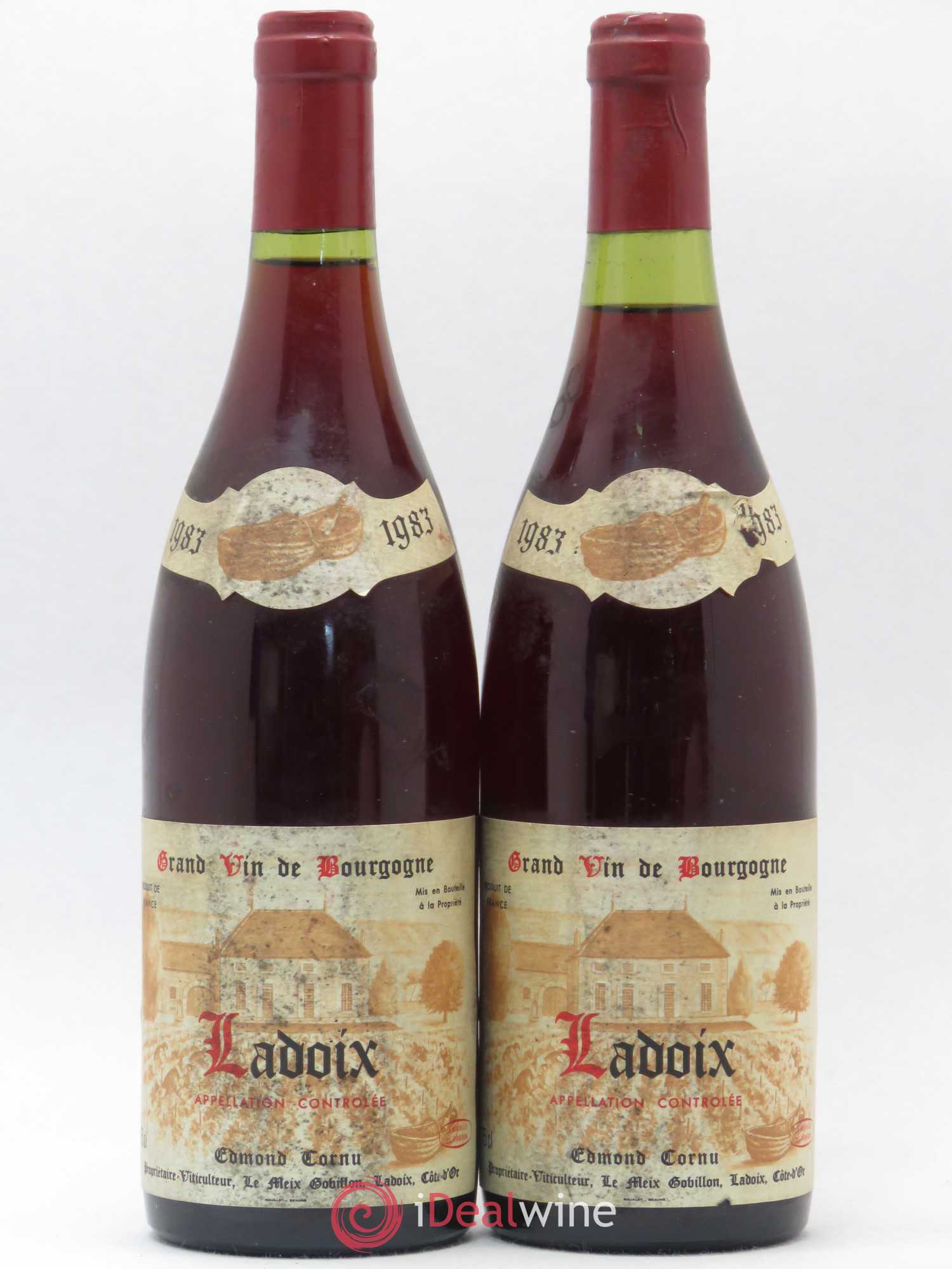 Ladoix Edmond Cornu 1983 - Posten von 2 Flaschen - 0
