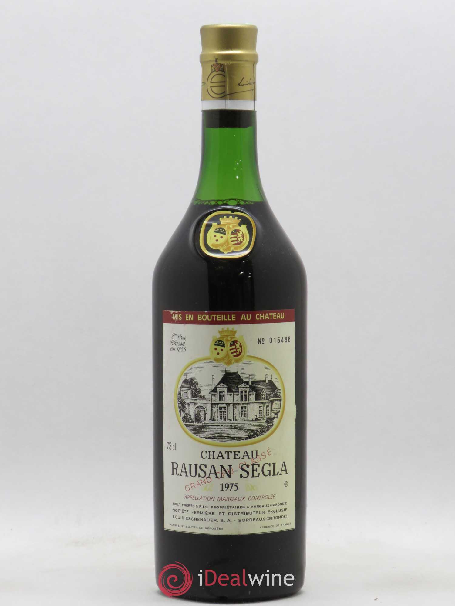 Château Rauzan Ségla Grand Cru Classé (sans prix de réserve) 1975 - Lot de 1 bouteille - 0