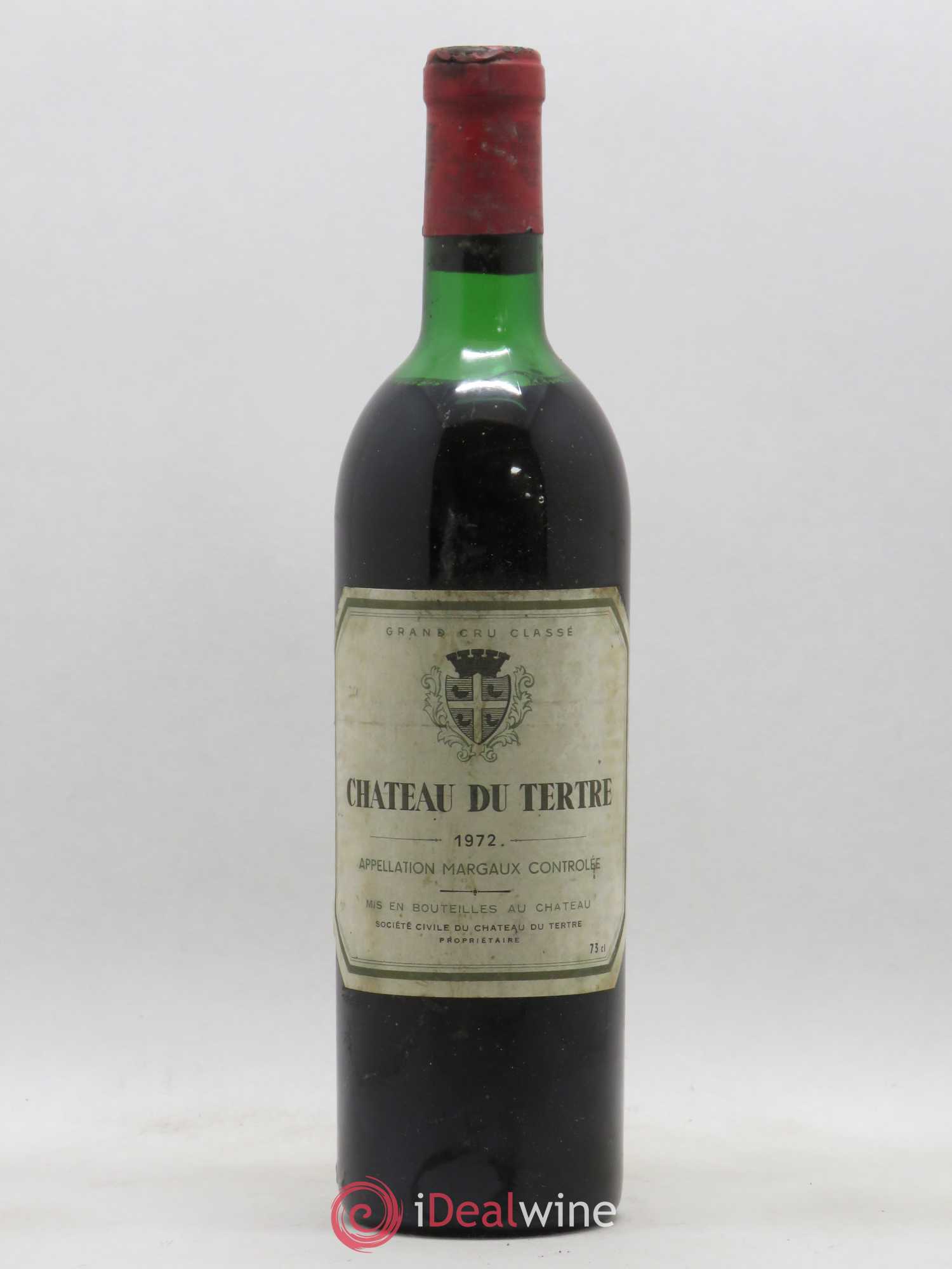 Château du Tertre 5ème Grand Cru Classé 1972 - Lot de 1 bouteille - 0