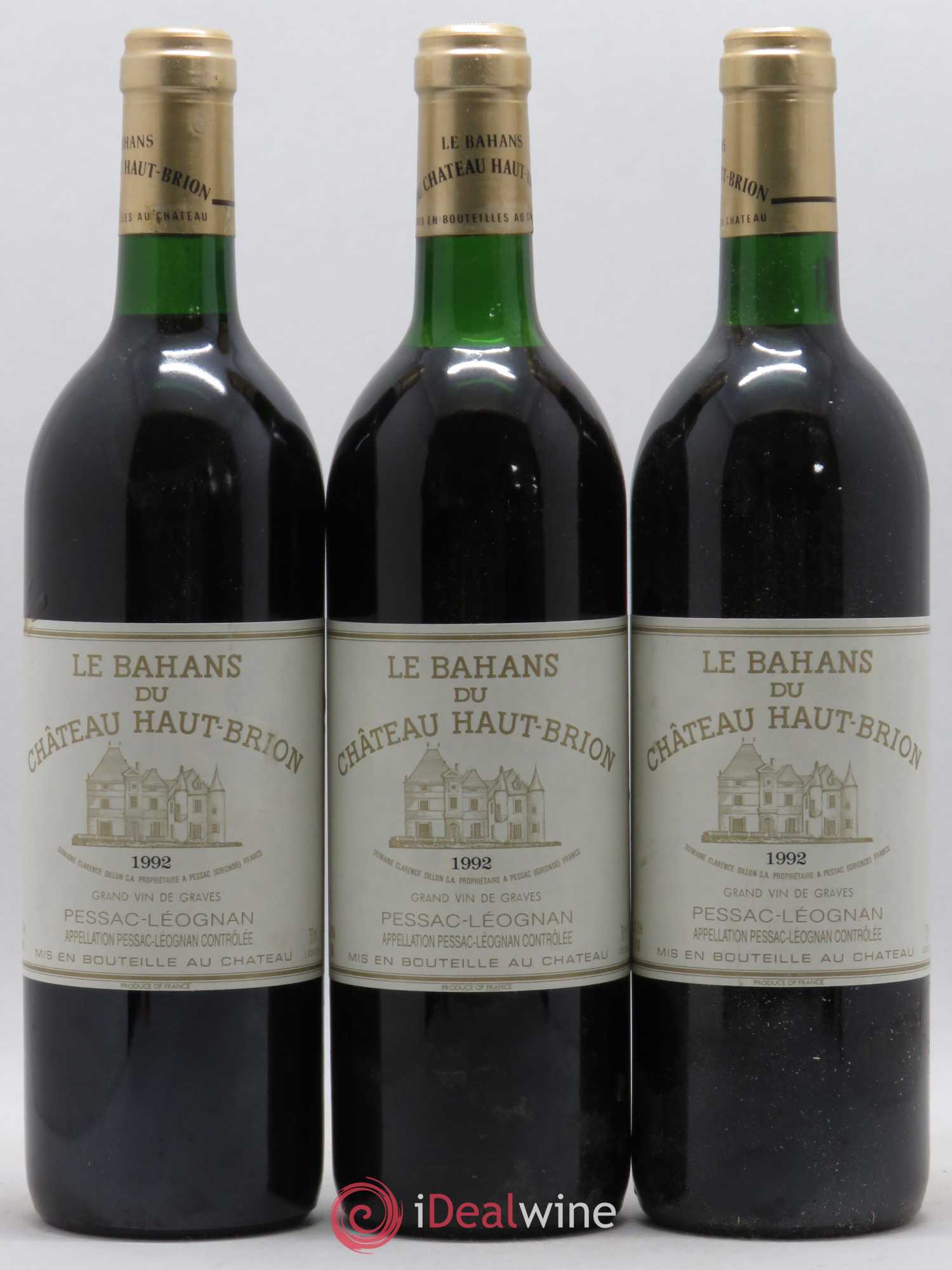 Clarence (Bahans) de Haut-Brion Second Vin 1992 - Lot de 12 bouteilles - 4