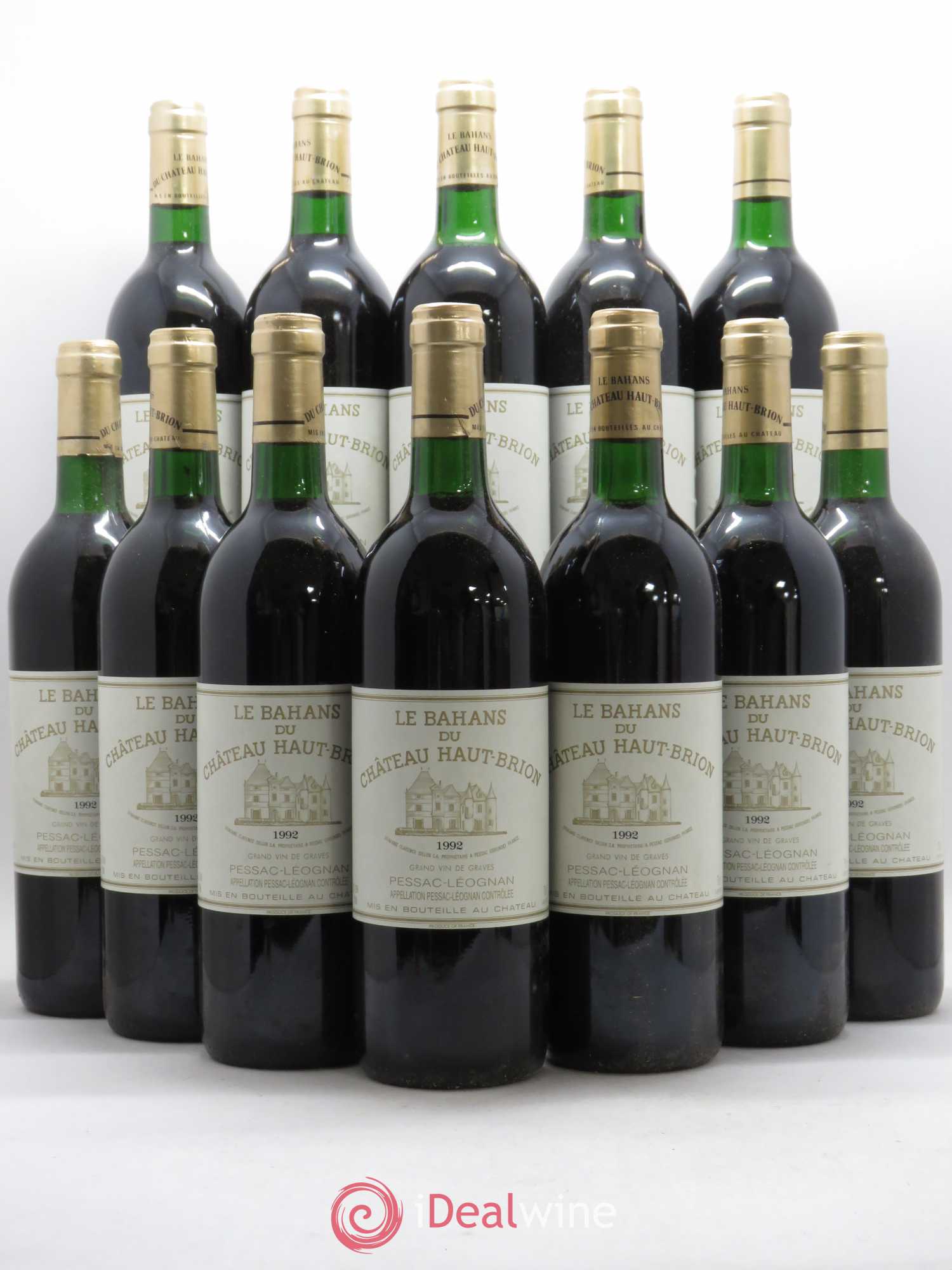 Clarence (Bahans) de Haut-Brion Second Vin 1992 - Lot de 12 bouteilles - 0