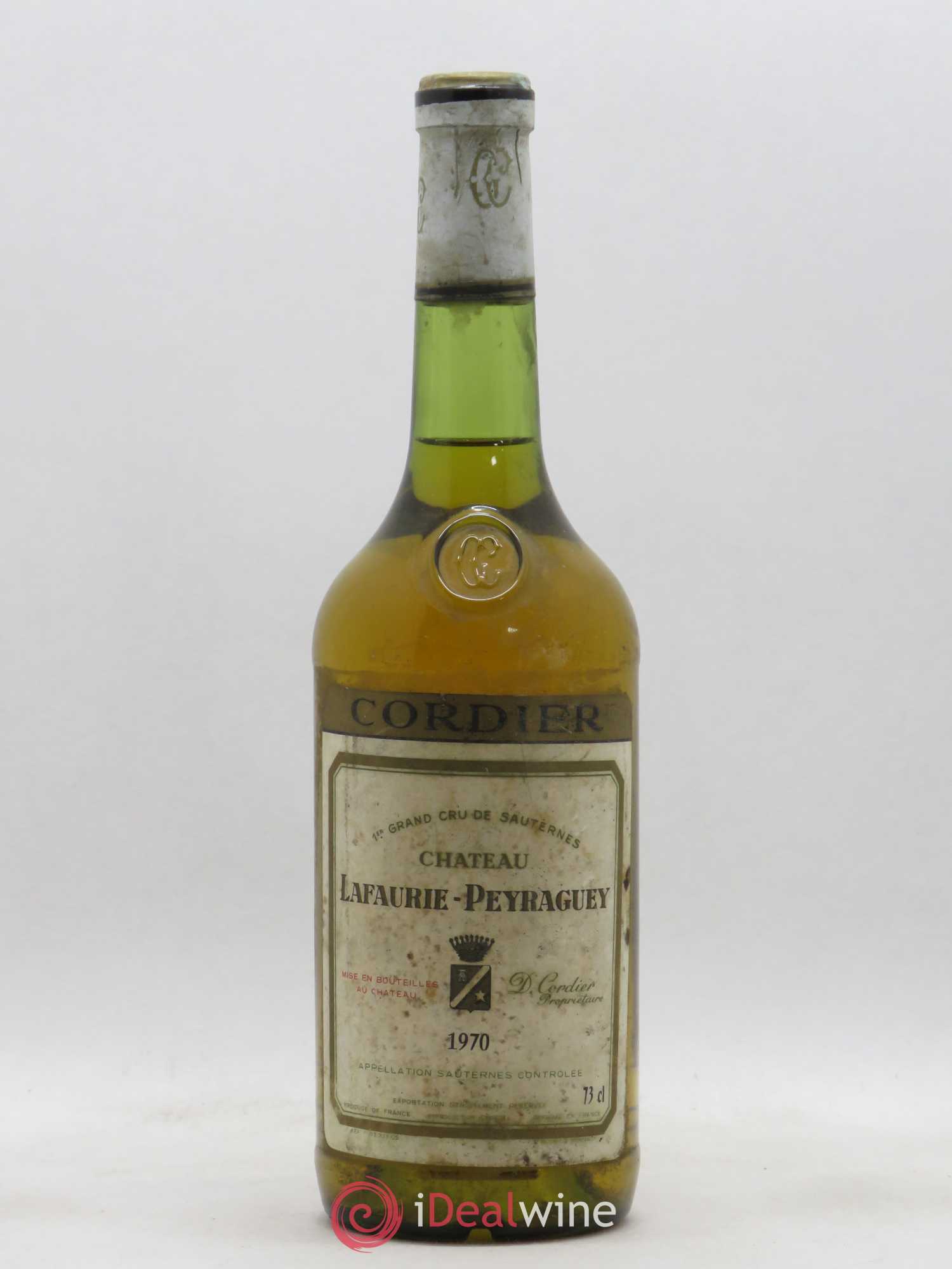Château Lafaurie-Peyraguey 1er Grand Cru Classé 1970 - Lotto di 1 bottiglia - 0