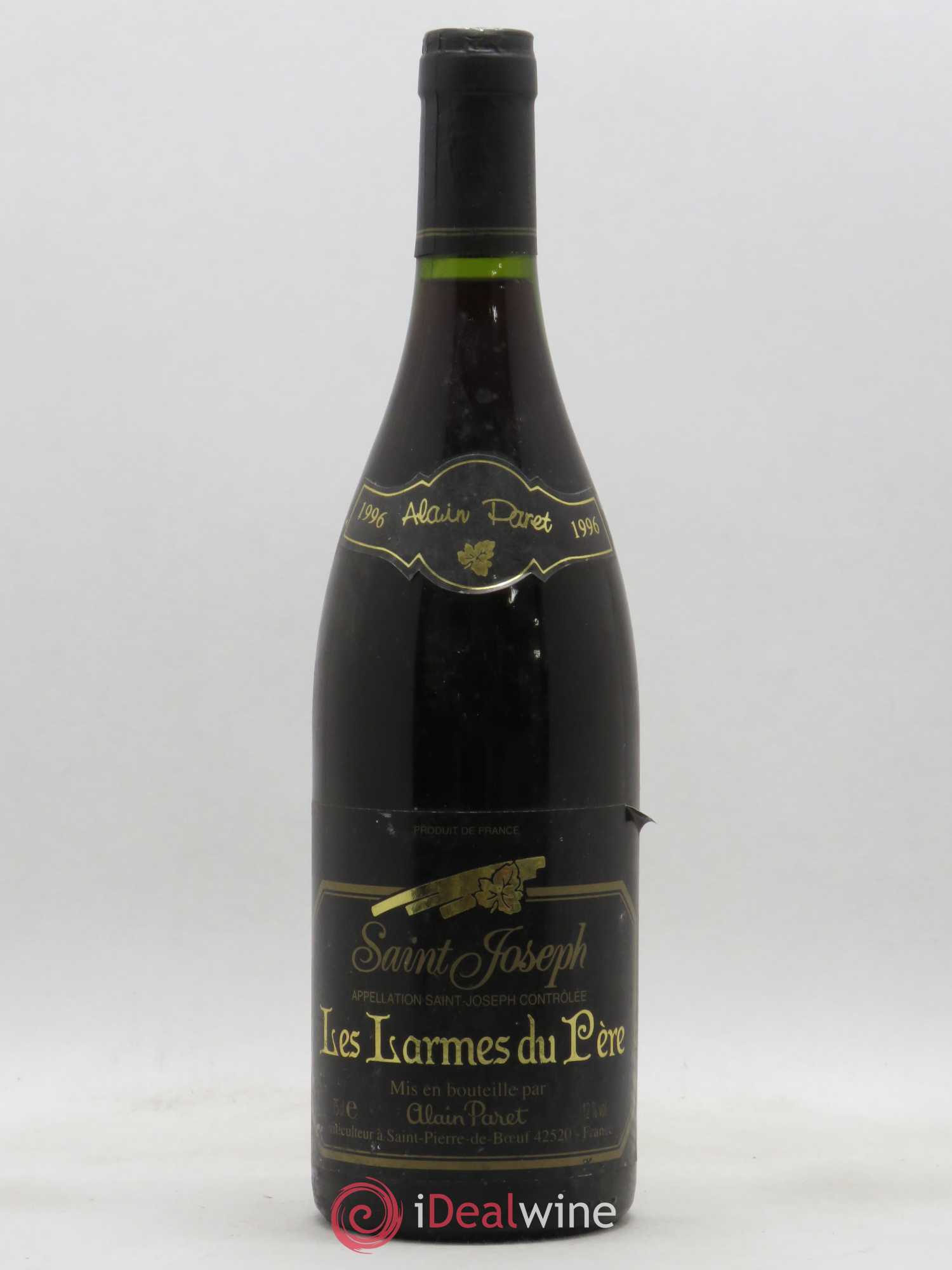 Saint-Joseph Les Larmes du Père Alain Paret 1996 - Posten von 1 Flasche - 0