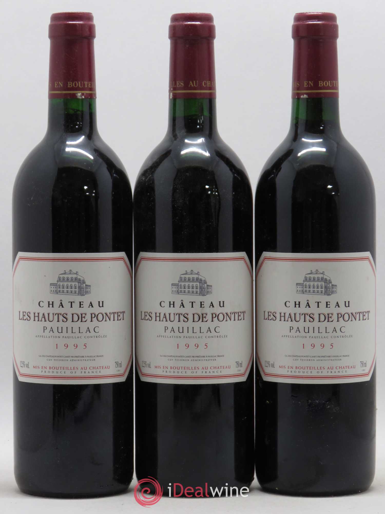 Les Hauts de Pontet-Canet Second Vin 1995 - Lot de 6 bouteilles - 1