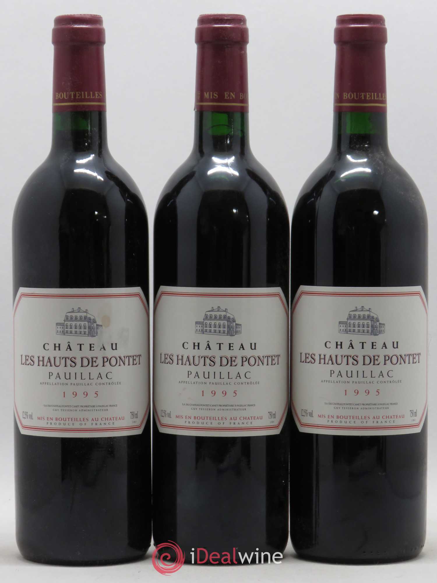 Les Hauts de Pontet-Canet Second Vin 1995 - Lot de 6 bouteilles - 2