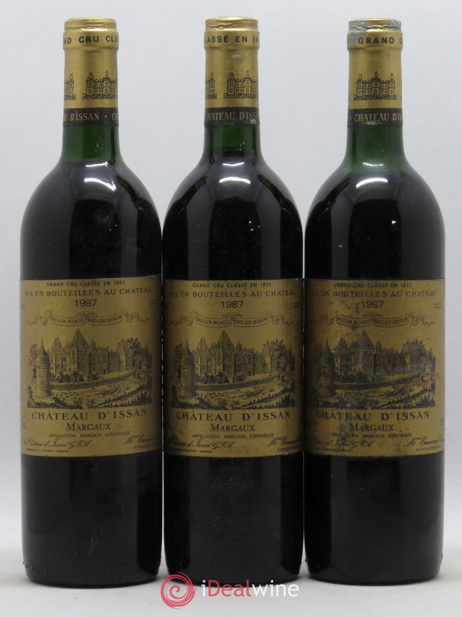 Château d'Issan 3ème Grand Cru Classé 1987 - Lot de 6 bouteilles - 2