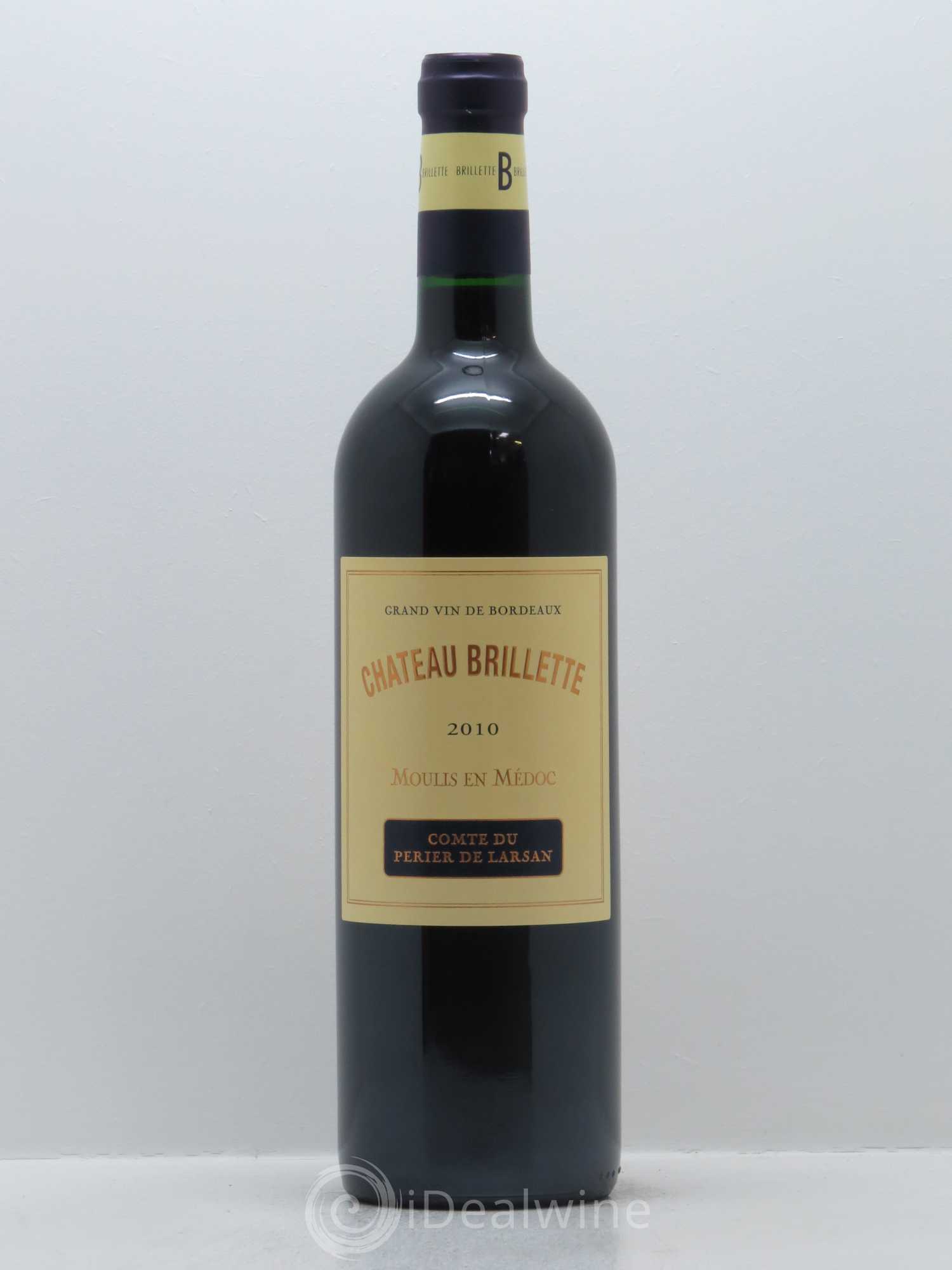 Château Brillette Cru Bourgeois 2010 - Lot de 1 bouteille - 0