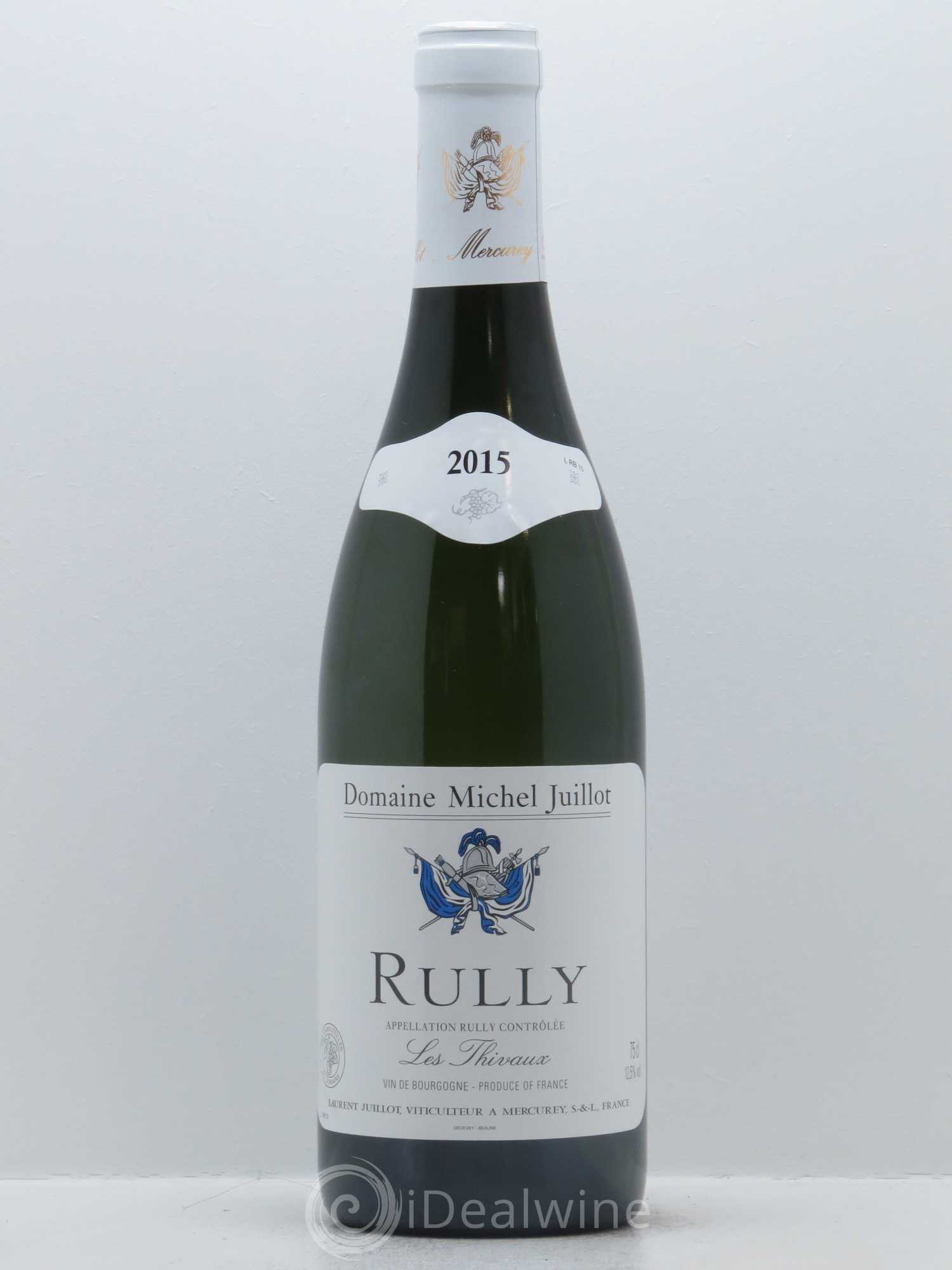 Rully Les Thivaux Michel Juillot (Domaine) 2015 - Lot de 1 bouteille - 0