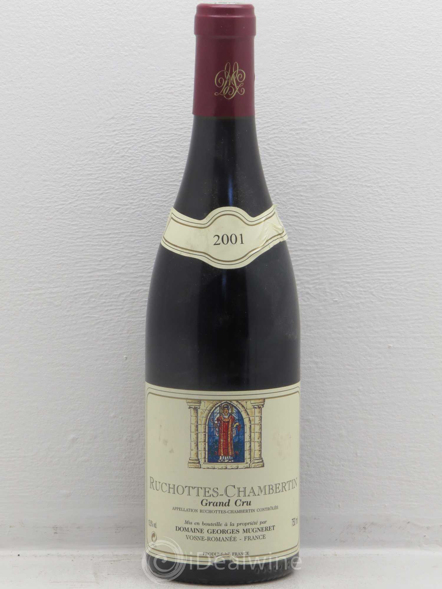 Ruchottes-Chambertin Grand Cru Georges Mugneret (Domaine) 2001 - Lot de 1 bouteille - 0