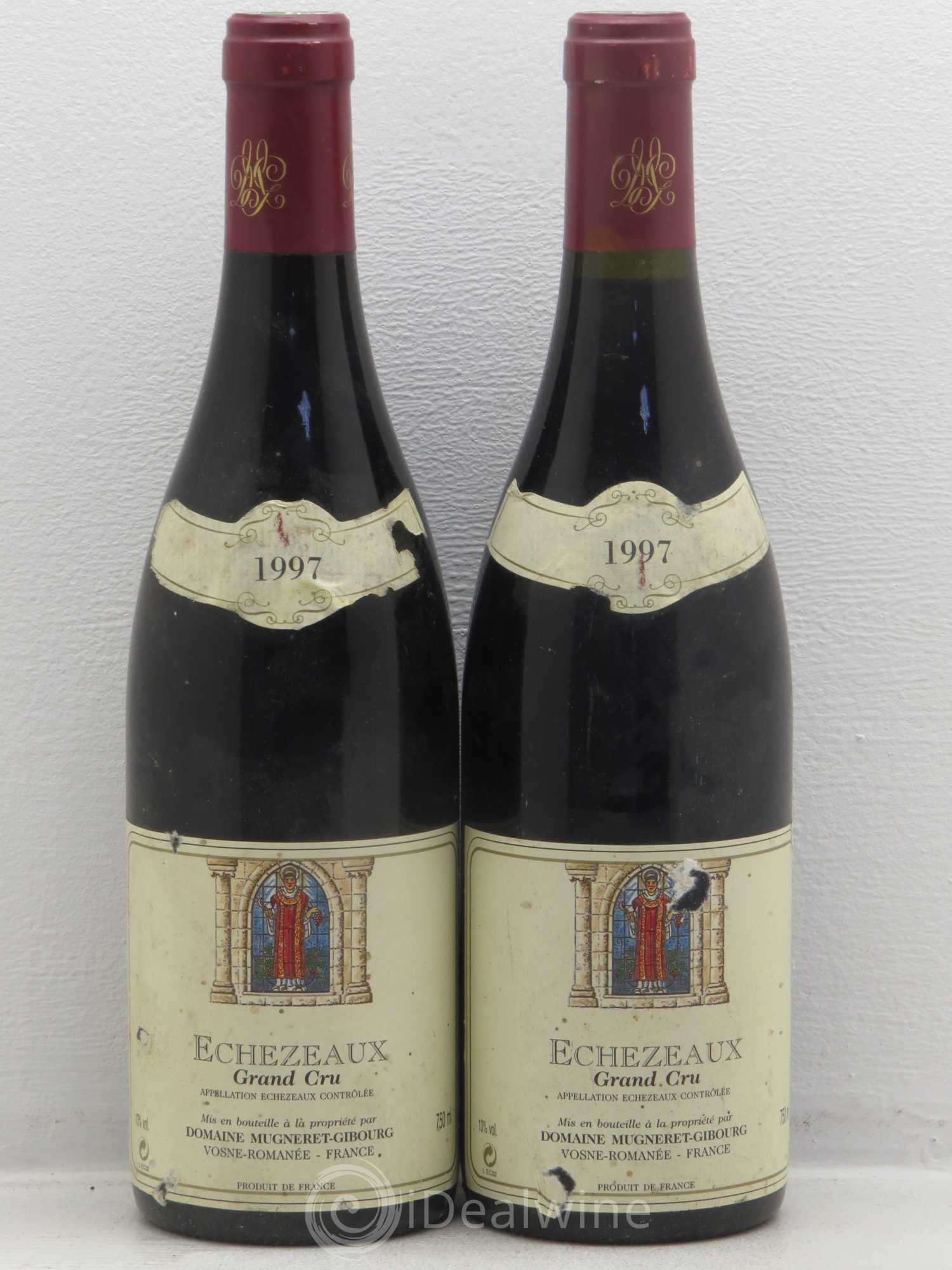 Echezeaux Grand Cru Mugneret-Gibourg (Domaine) 1997 - Lot de 2 bouteilles - 0