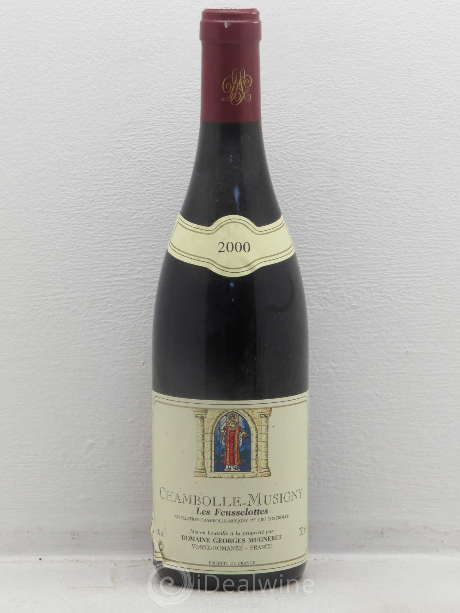 Chambolle-Musigny 1er Cru Les Feusselottes Georges Mugneret (Domaine) 2000 - Lot de 1 bouteille - 0