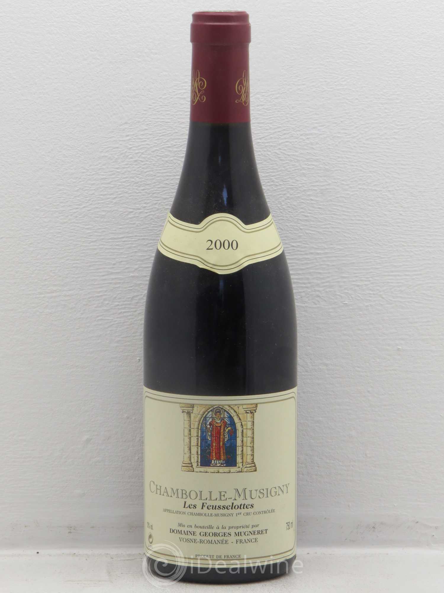 Chambolle-Musigny 1er Cru Les Feusselottes Georges Mugneret (Domaine) 2000 - Lot de 1 bouteille - 0
