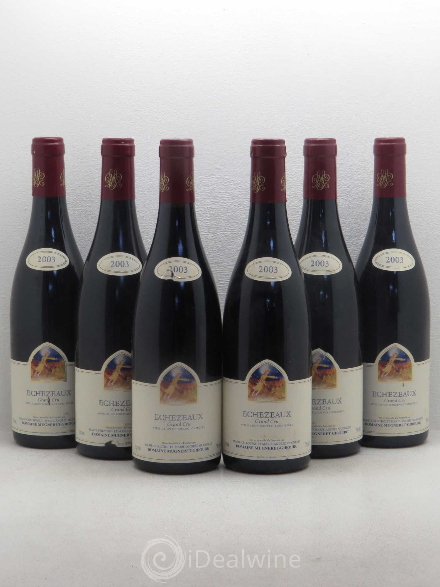 Echezeaux Grand Cru Mugneret-Gibourg (Domaine) 2003 - Lot de 6 bouteilles - 0