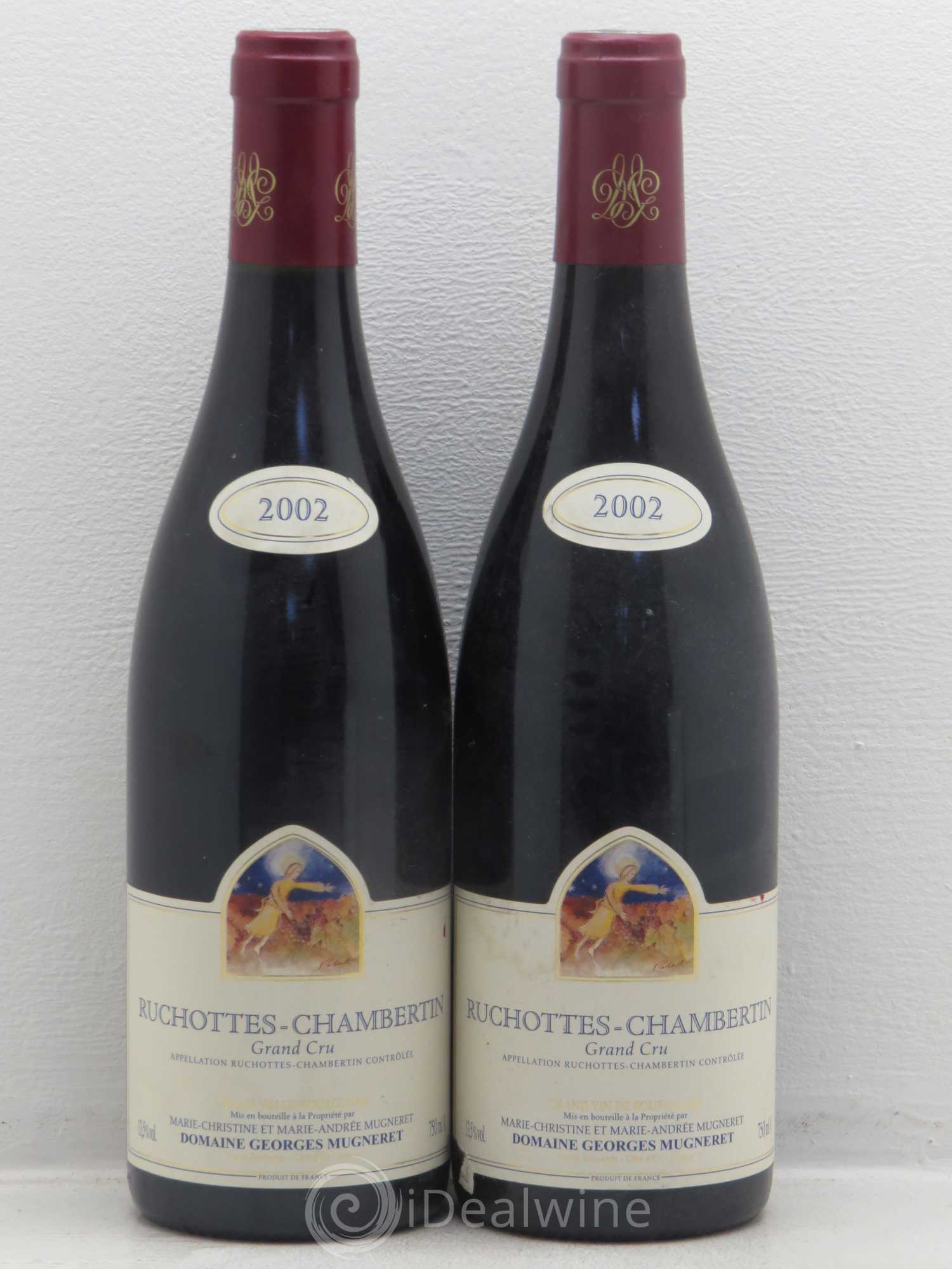 Ruchottes-Chambertin Grand Cru Georges Mugneret (Domaine) 2002 - Lot de 2 bouteilles - 0